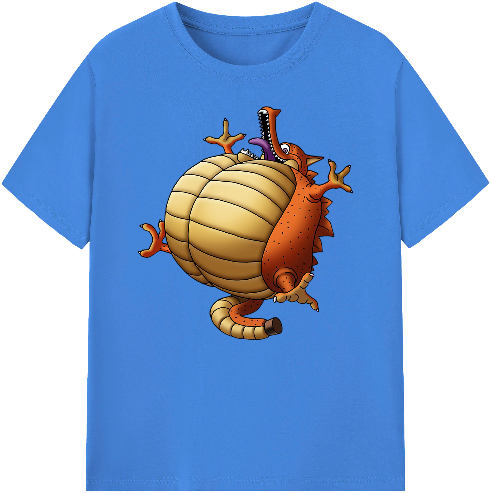 （画像用） ドラゴンクエスト Doragon Kuesuto Dragon Quest 綿100％ メンズ半袖Tシャツ｜肌触りやわらか＆通気性
