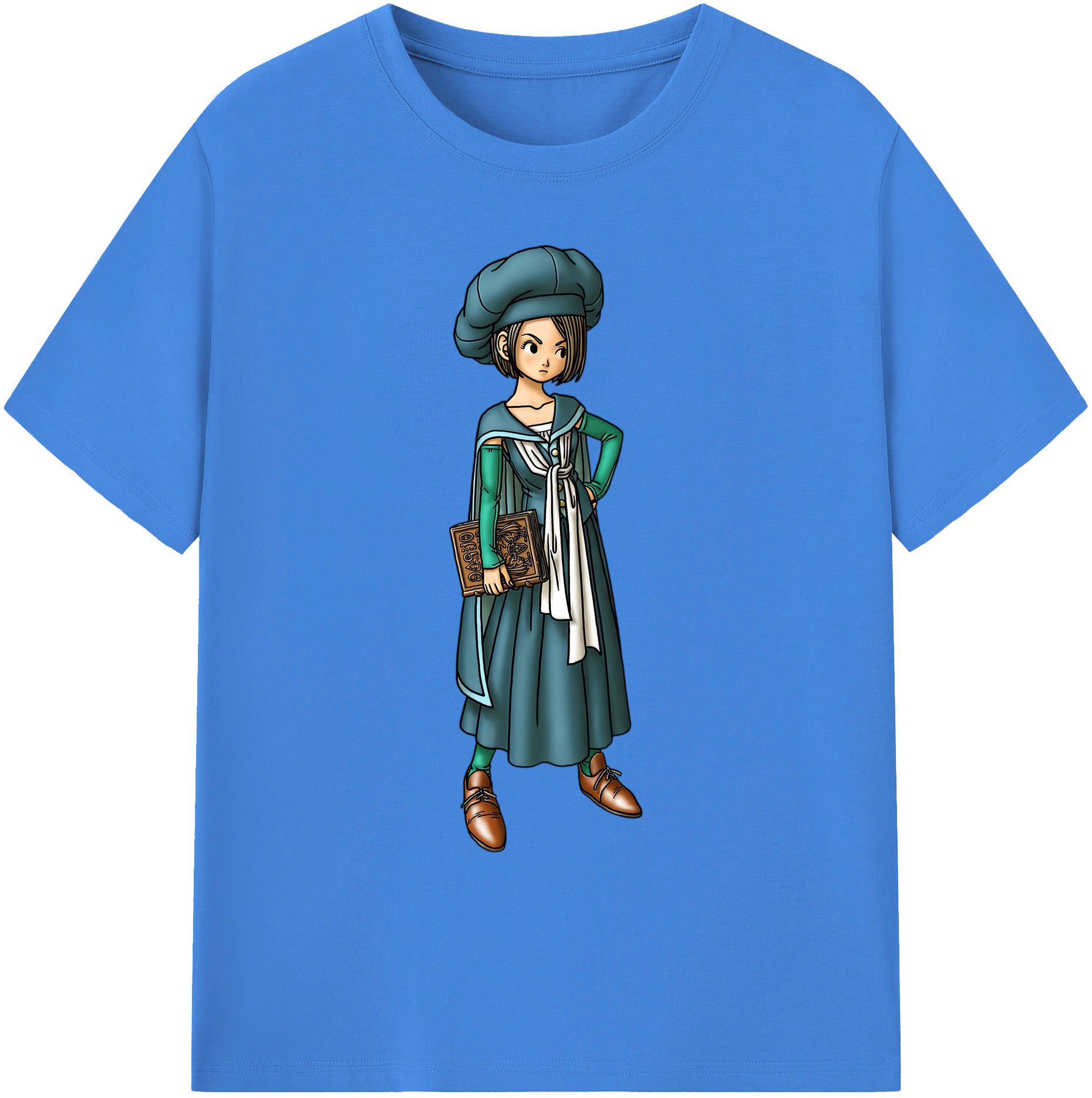 （画像用） ドラゴンクエスト Doragon Kuesuto Dragon Quest 綿100％ メンズ半袖Tシャツ｜肌触りやわらか＆通気性
