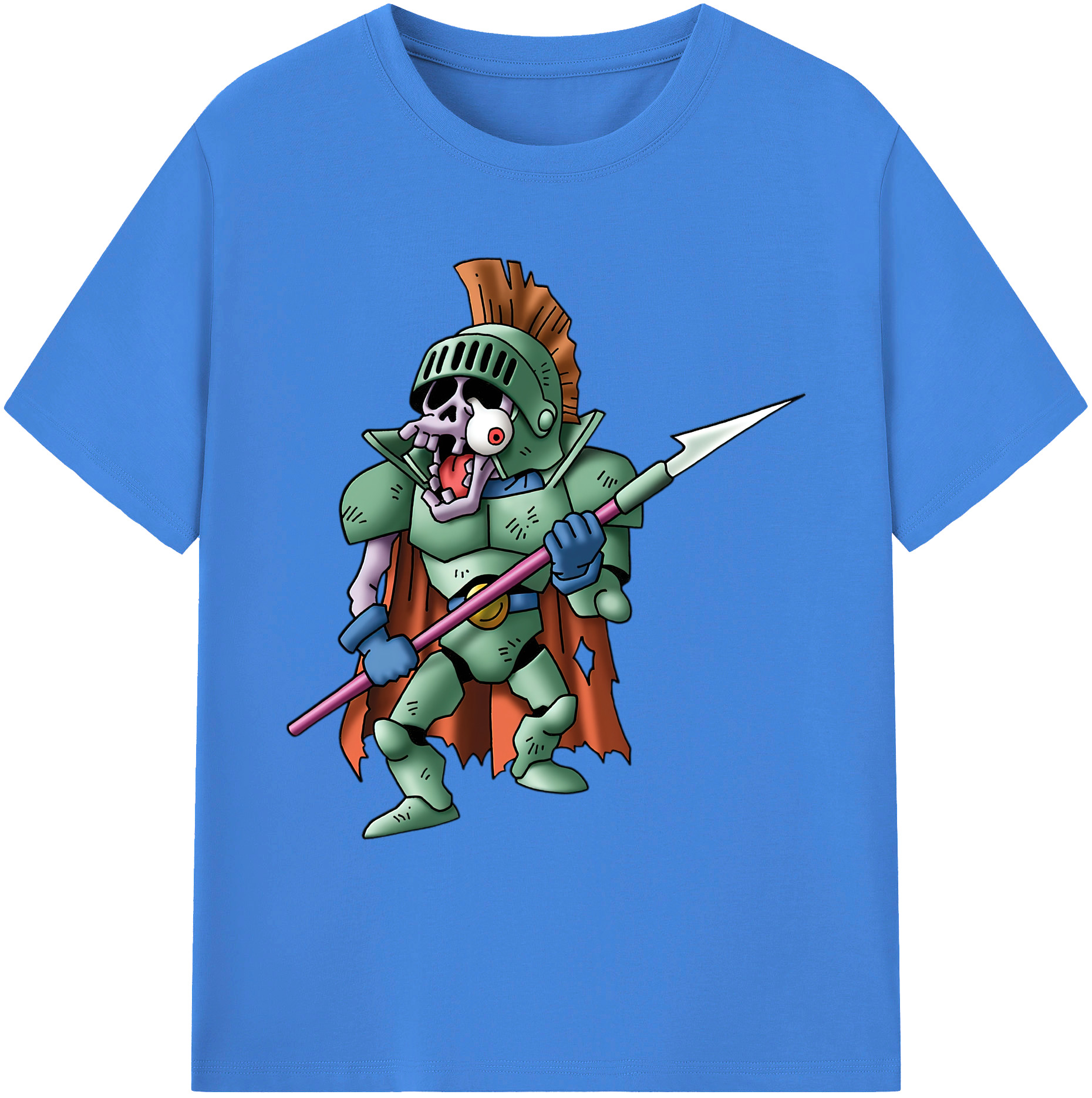 （画像用） ドラゴンクエスト Doragon Kuesuto Dragon Quest 綿100％ メンズ半袖Tシャツ｜肌触りやわらか＆通気性