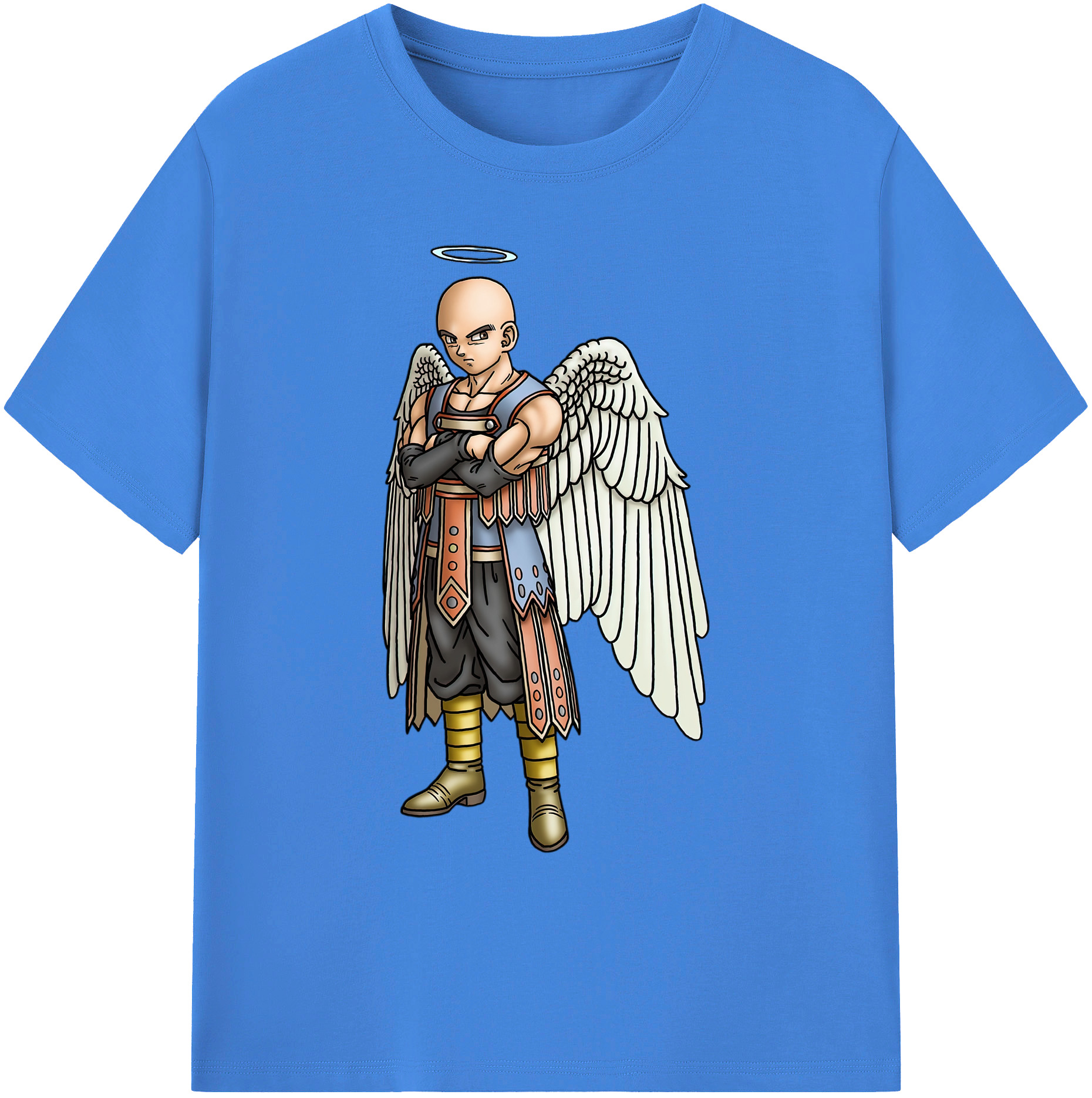 （画像用） ドラゴンクエスト Doragon Kuesuto Dragon Quest 綿100％ メンズ半袖Tシャツ｜肌触りやわらか＆通気性