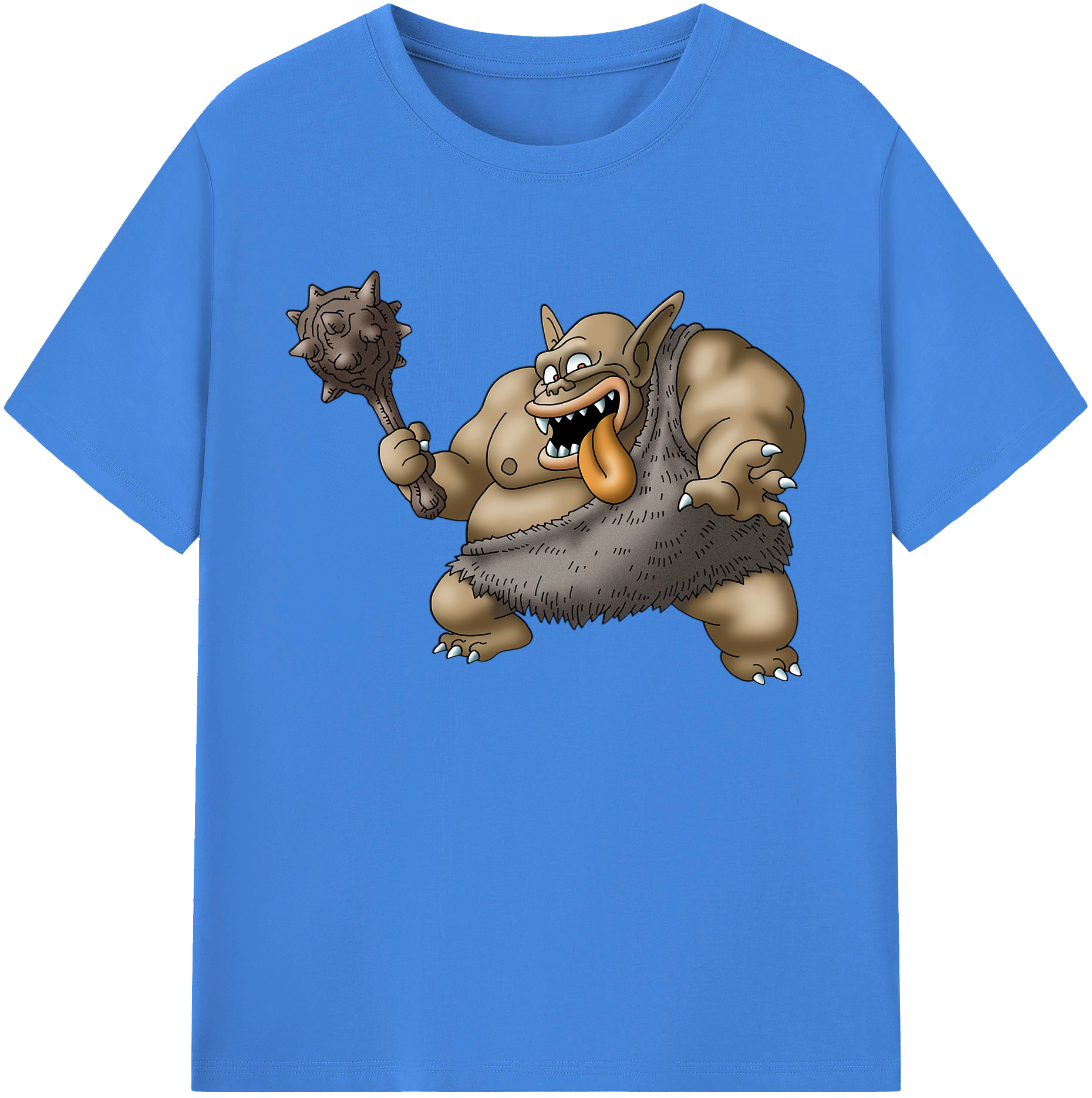 （画像用） ドラゴンクエスト Doragon Kuesuto Dragon Quest 綿100％ メンズ半袖Tシャツ｜肌触りやわらか＆通気性