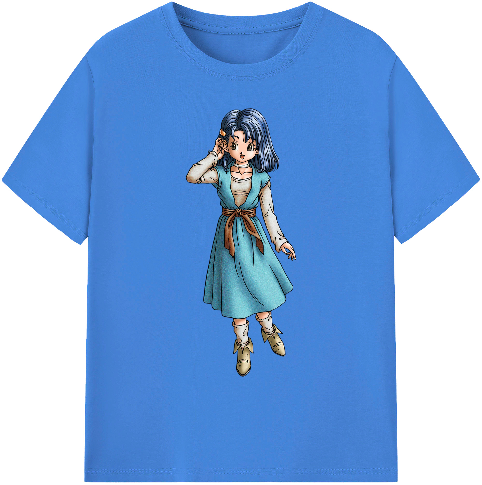 （画像用） ドラゴンクエスト Doragon Kuesuto Dragon Quest 綿100％ メンズ半袖Tシャツ｜肌触りやわらか＆通気性
