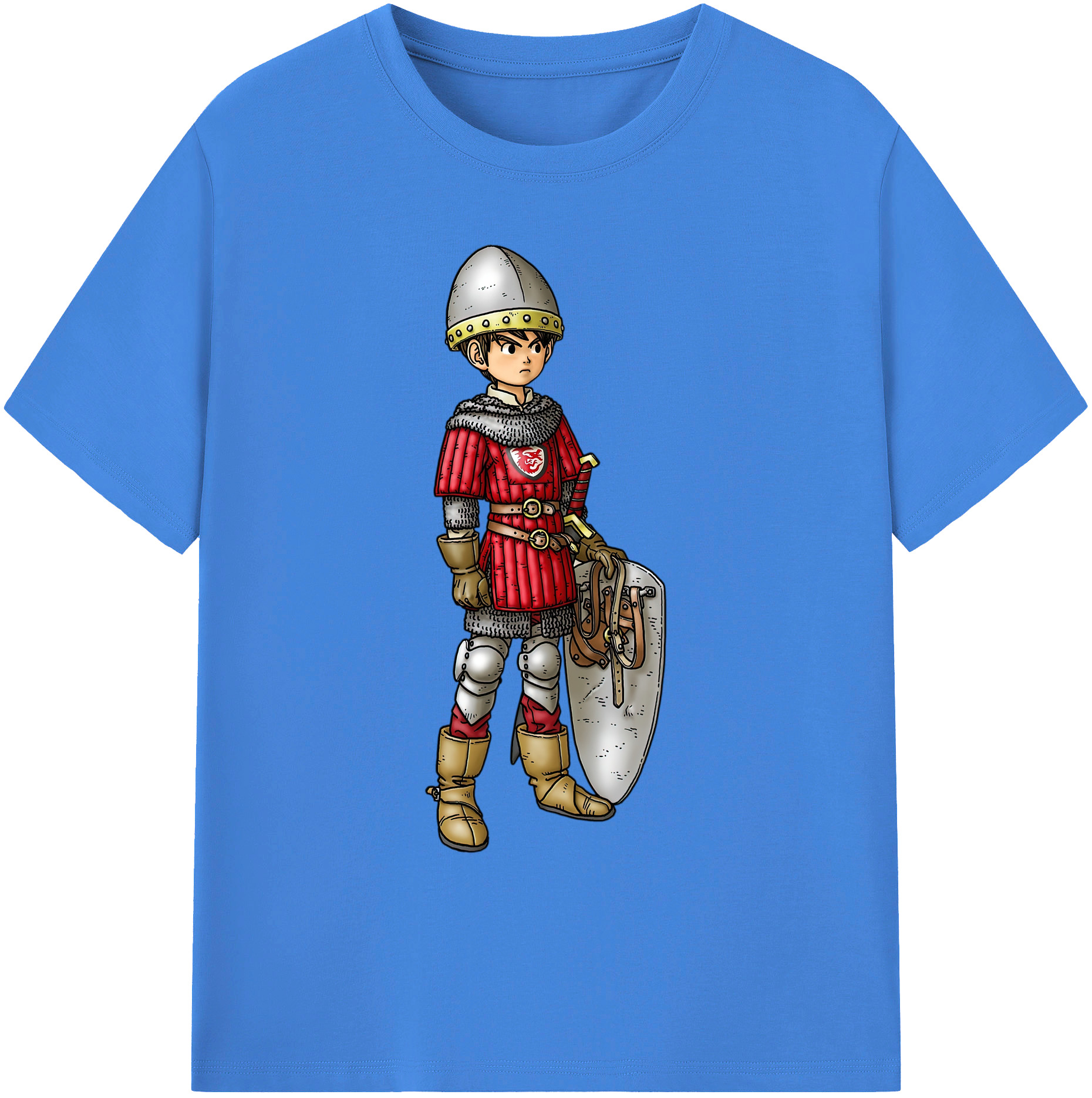 （画像用） ドラゴンクエスト Doragon Kuesuto Dragon Quest 綿100％ メンズ半袖Tシャツ｜肌触りやわらか＆通気性