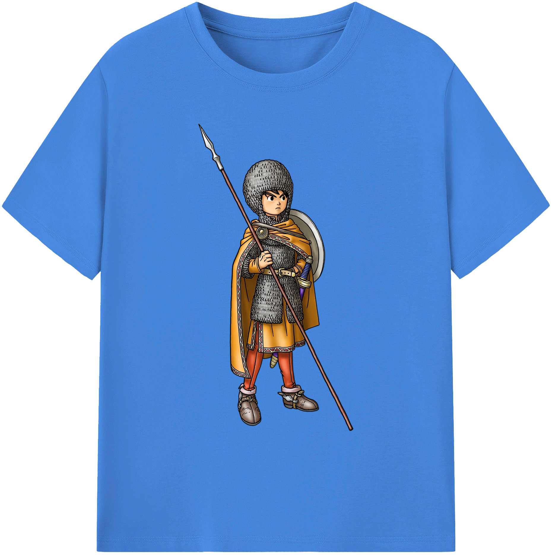 （画像用） ドラゴンクエスト Doragon Kuesuto Dragon Quest 綿100％ メンズ半袖Tシャツ｜肌触りやわらか＆通気性