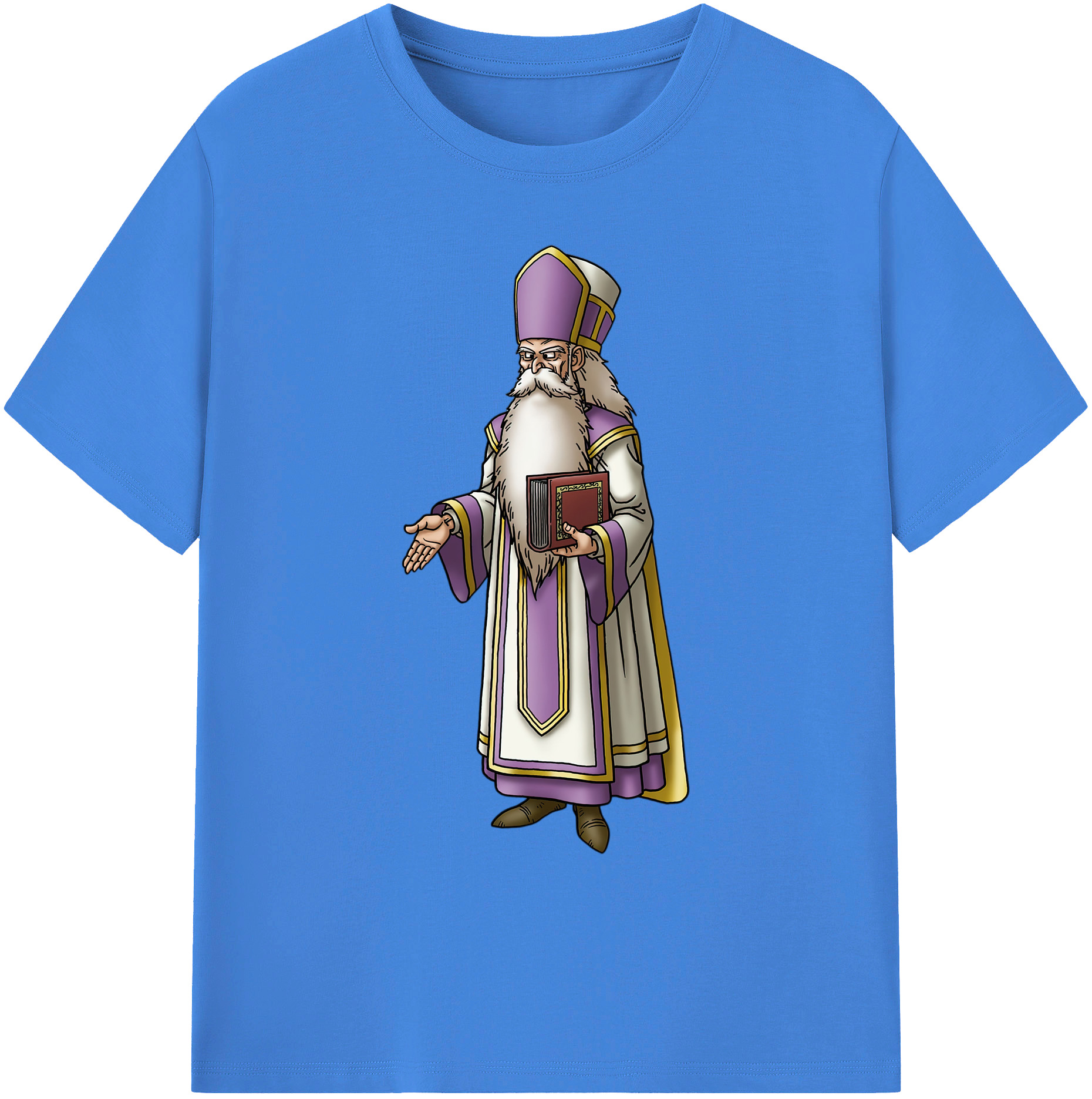 （画像用） ドラゴンクエスト Doragon Kuesuto Dragon Quest 綿100％ メンズ半袖Tシャツ｜肌触りやわらか＆通気性