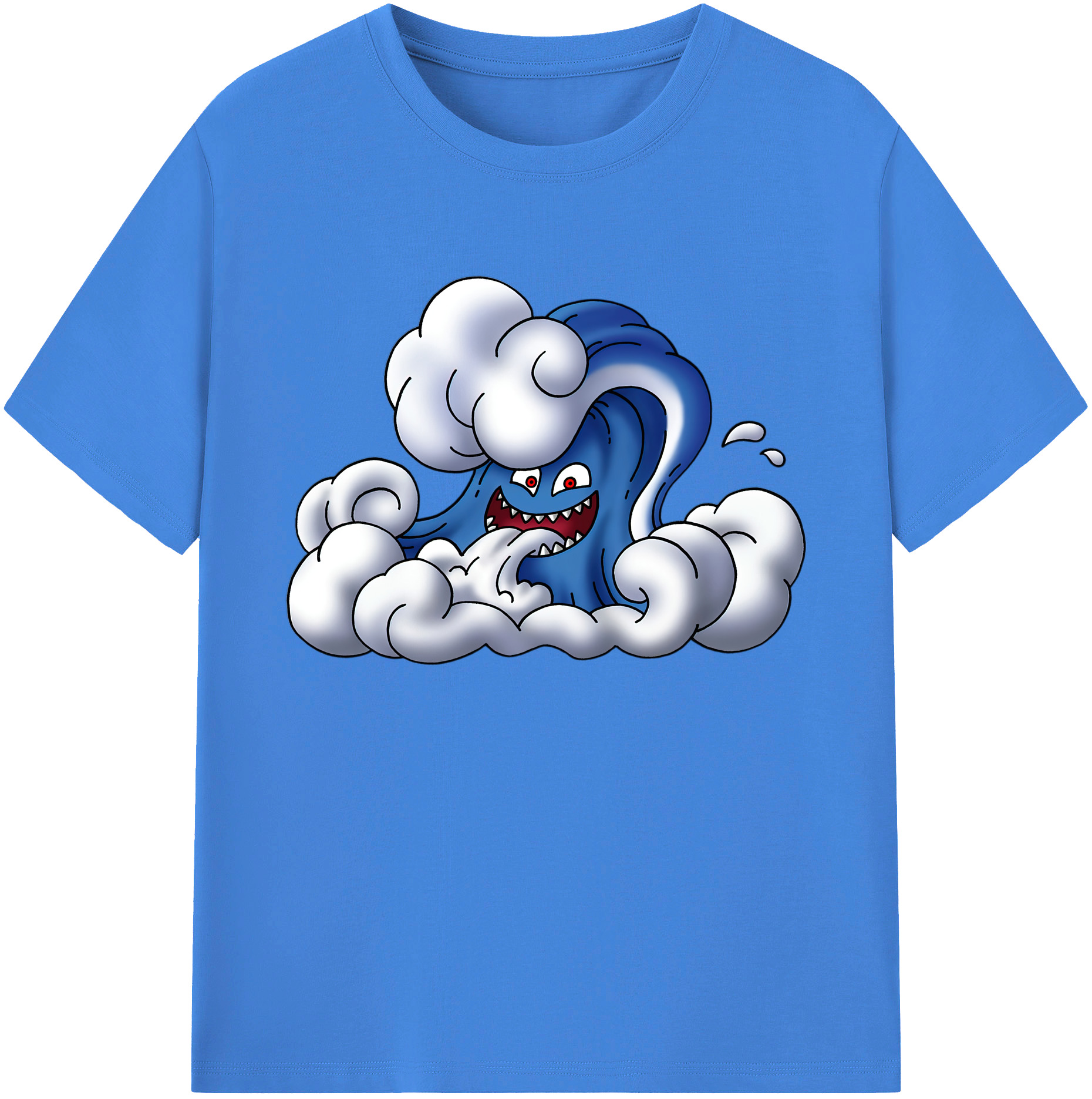 （画像用） ドラゴンクエスト Doragon Kuesuto Dragon Quest 綿100％ メンズ半袖Tシャツ｜肌触りやわらか＆通気性
