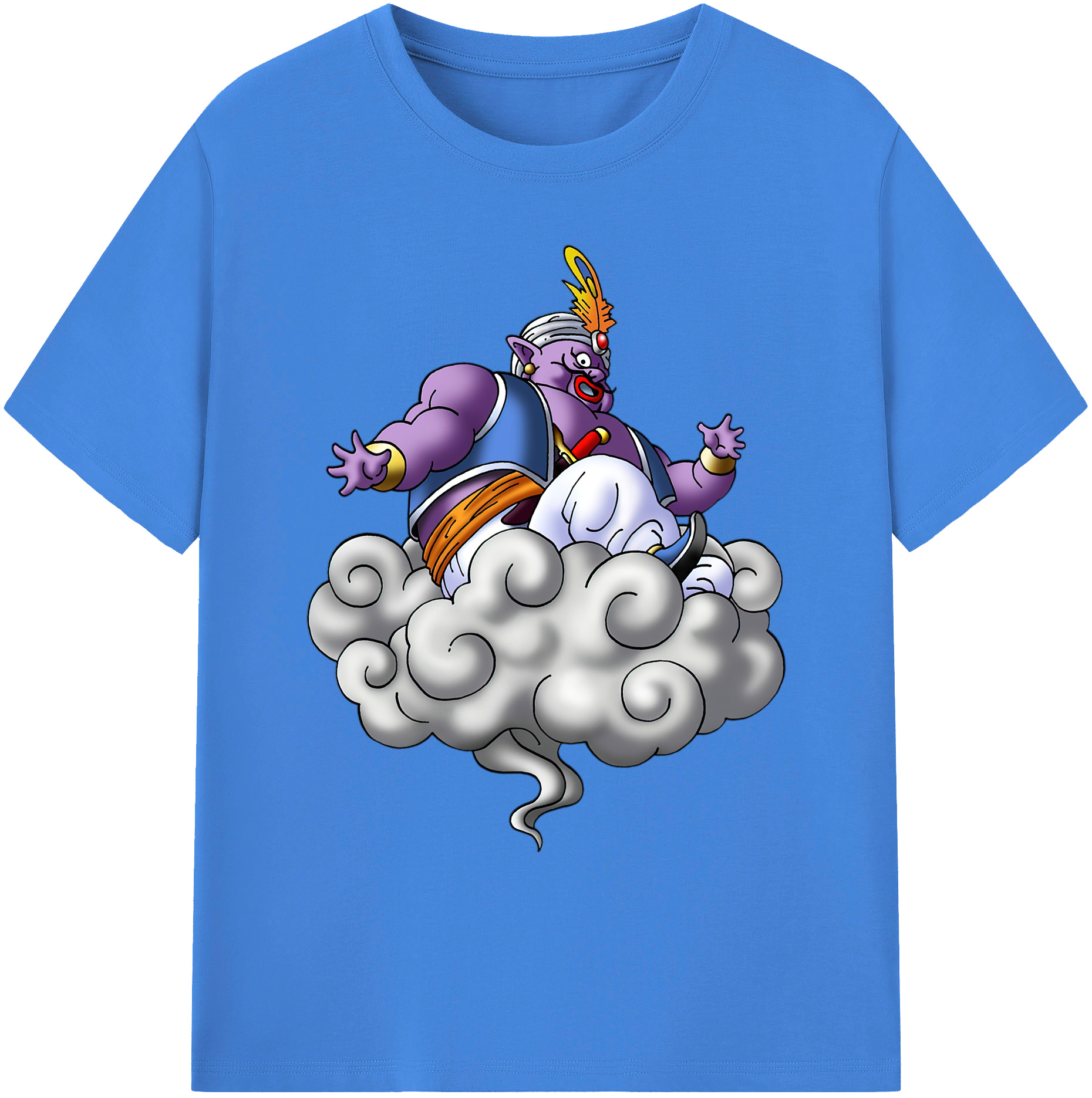 （画像用） ドラゴンクエスト Doragon Kuesuto Dragon Quest 綿100％ メンズ半袖Tシャツ｜肌触りやわらか＆通気性