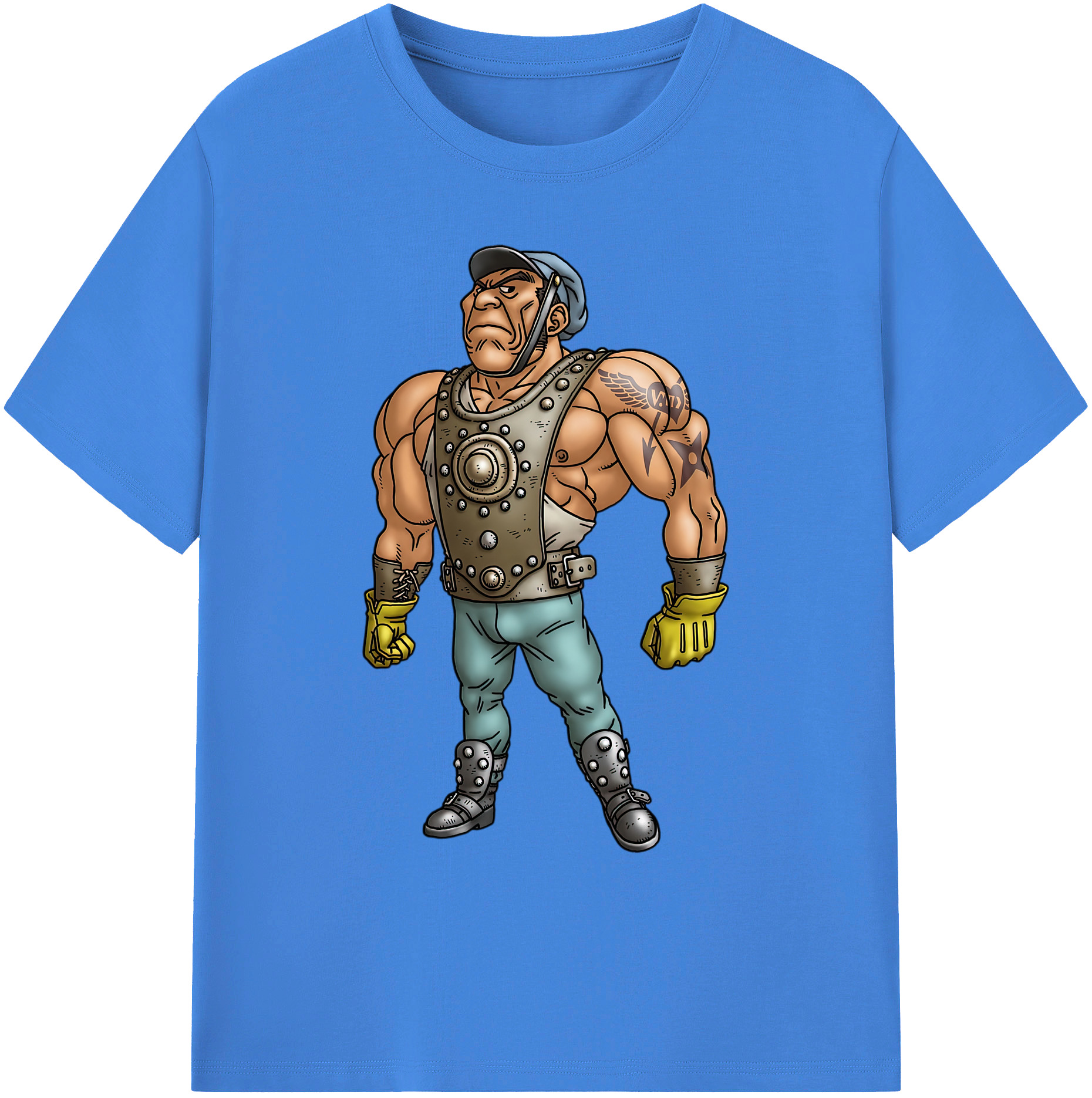 （画像用） ドラゴンクエスト Doragon Kuesuto Dragon Quest 綿100％ メンズ半袖Tシャツ｜肌触りやわらか＆通気性