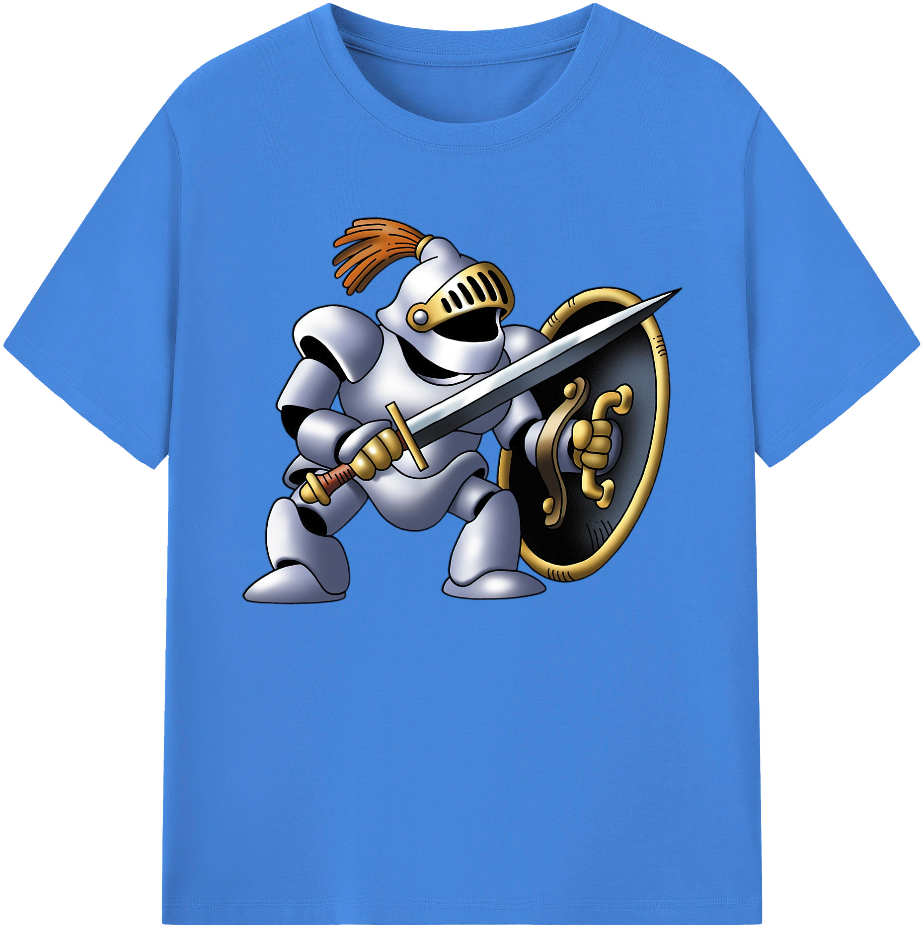 （画像用） ドラゴンクエスト Doragon Kuesuto Dragon Quest 綿100％ メンズ半袖Tシャツ｜肌触りやわらか＆通気性