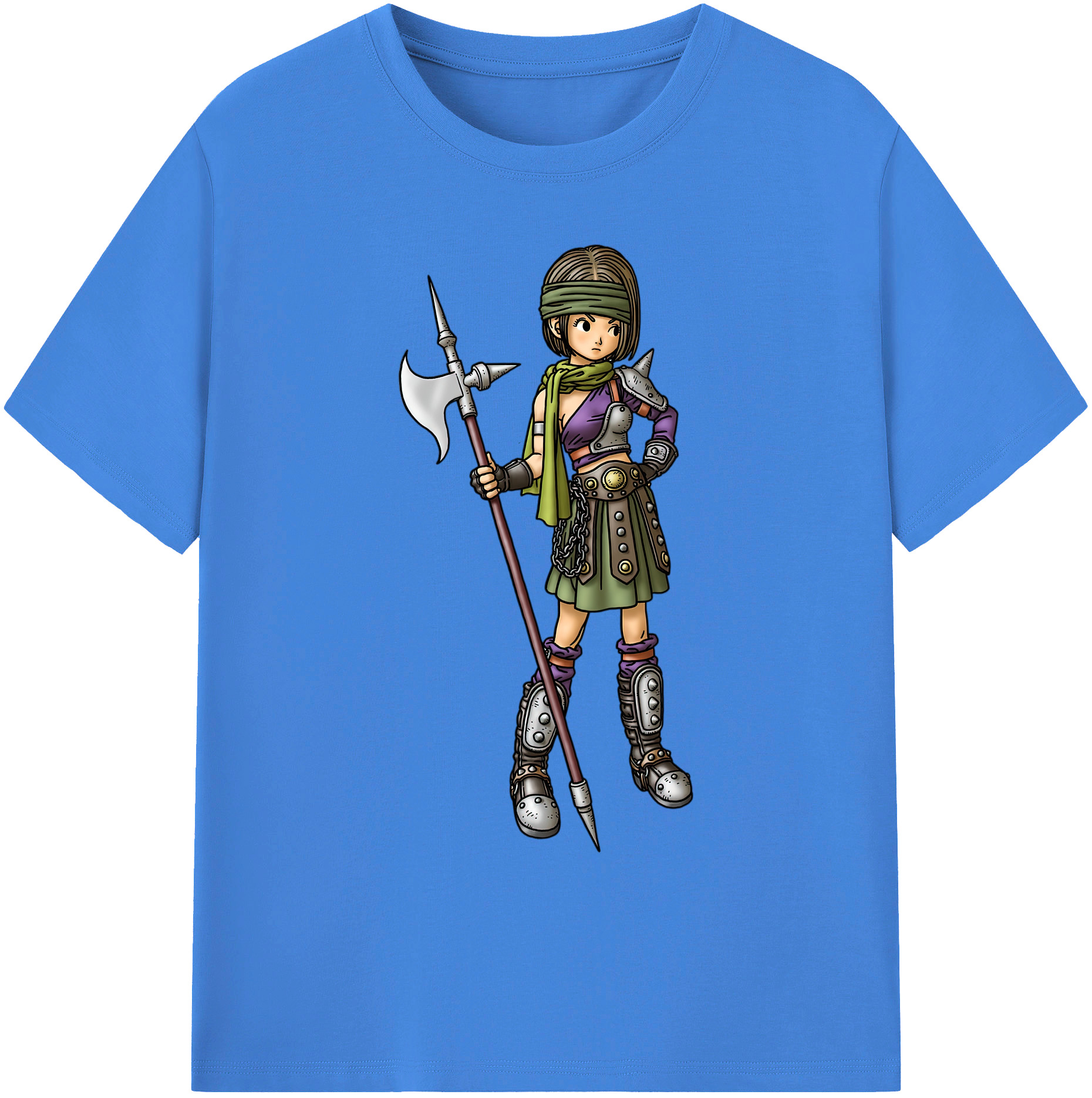 （画像用） ドラゴンクエスト Doragon Kuesuto Dragon Quest 綿100％ メンズ半袖Tシャツ｜肌触りやわらか＆通気性