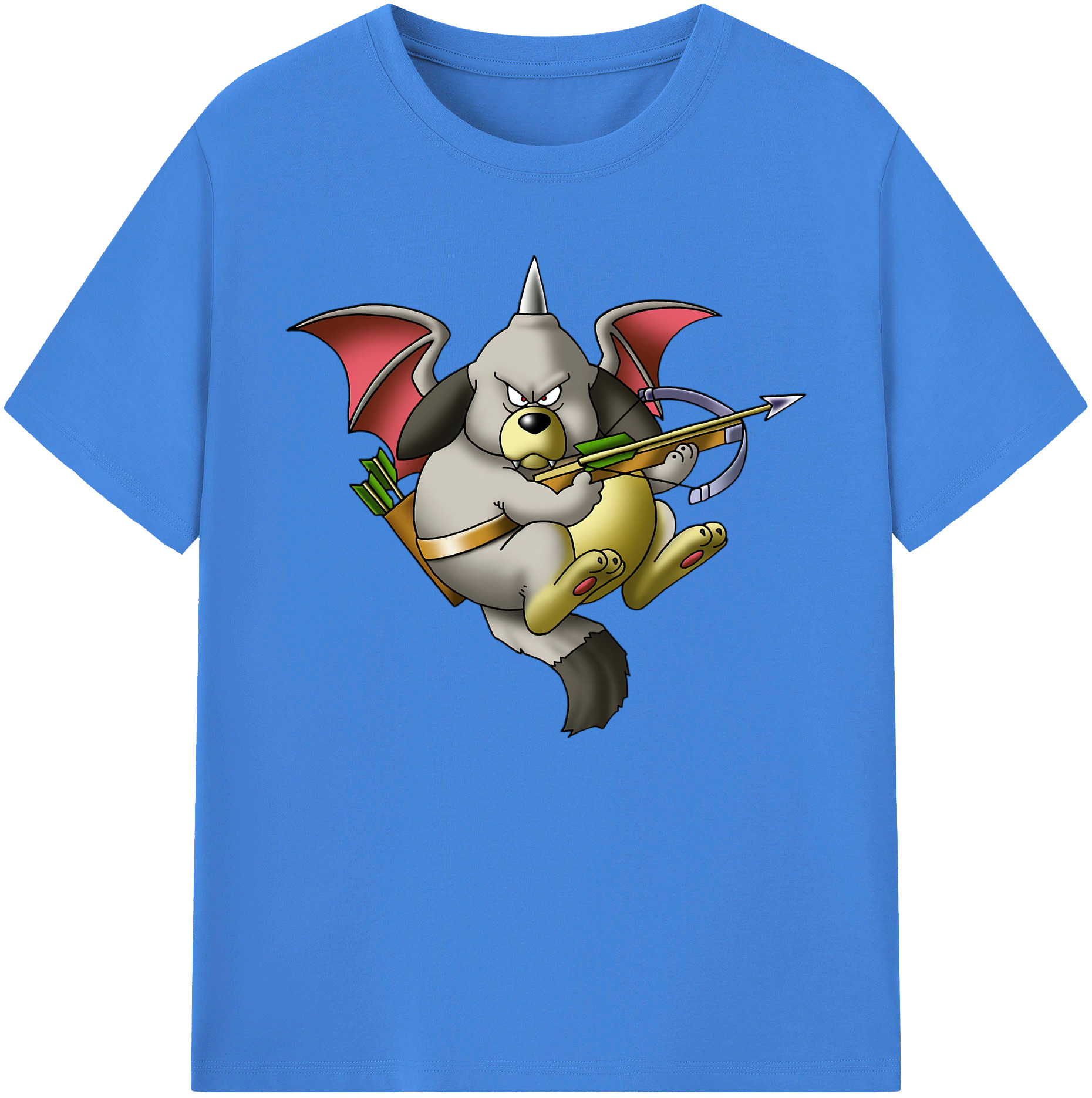 （画像用） ドラゴンクエスト Doragon Kuesuto Dragon Quest 綿100％ メンズ半袖Tシャツ｜肌触りやわらか＆通気性