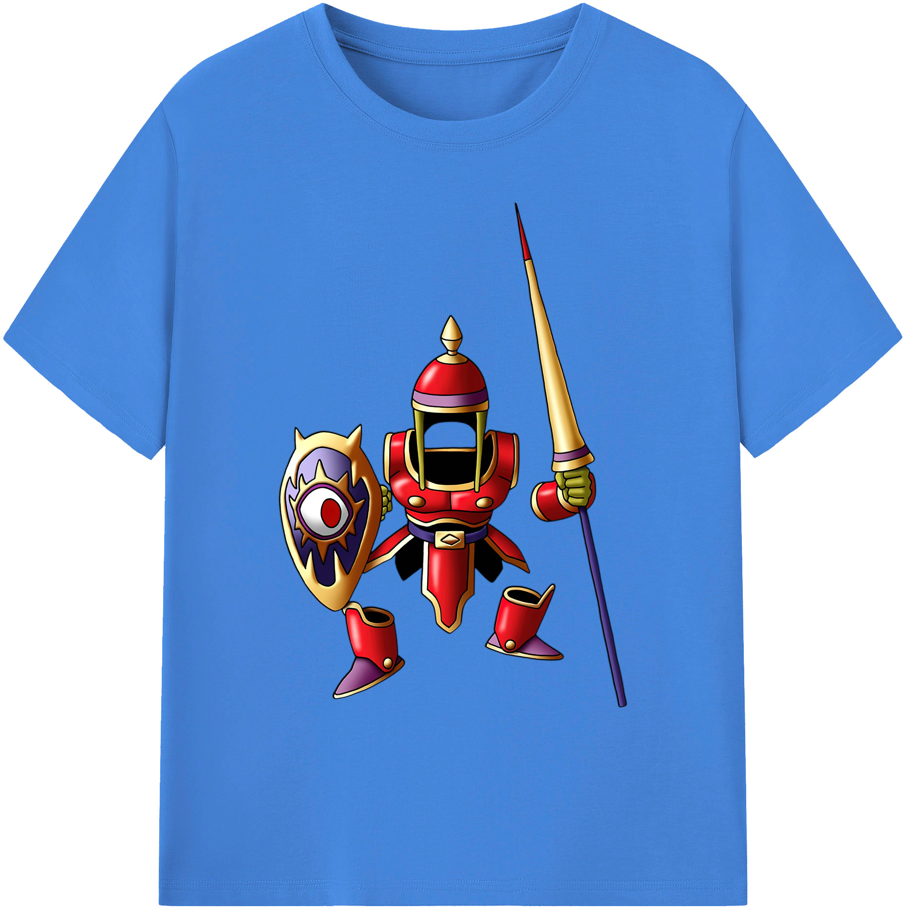 （画像用） ドラゴンクエスト Doragon Kuesuto Dragon Quest 綿100％ メンズ半袖Tシャツ｜肌触りやわらか＆通気性