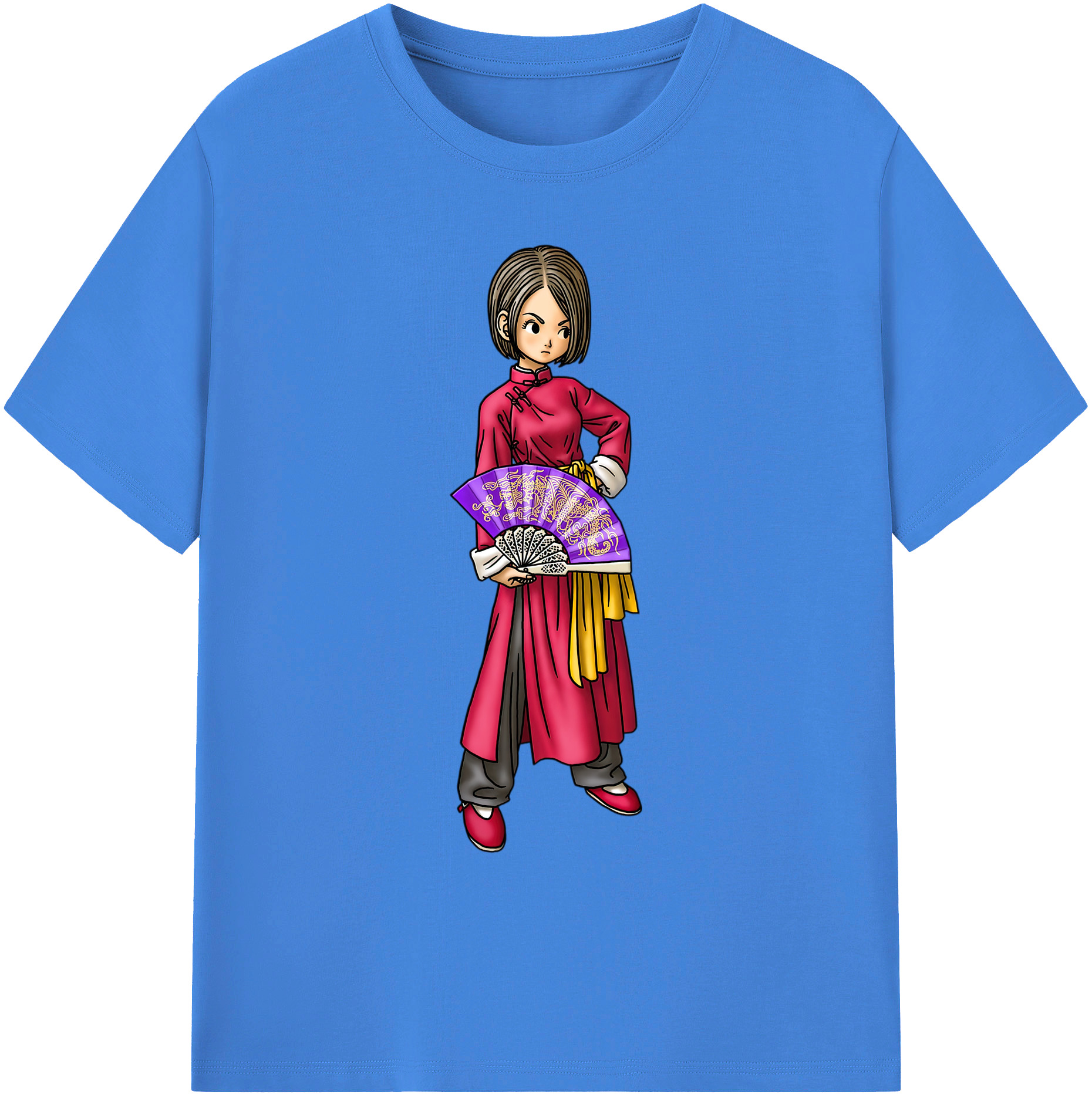 （画像用） ドラゴンクエスト Doragon Kuesuto Dragon Quest 綿100％ メンズ半袖Tシャツ｜肌触りやわらか＆通気性