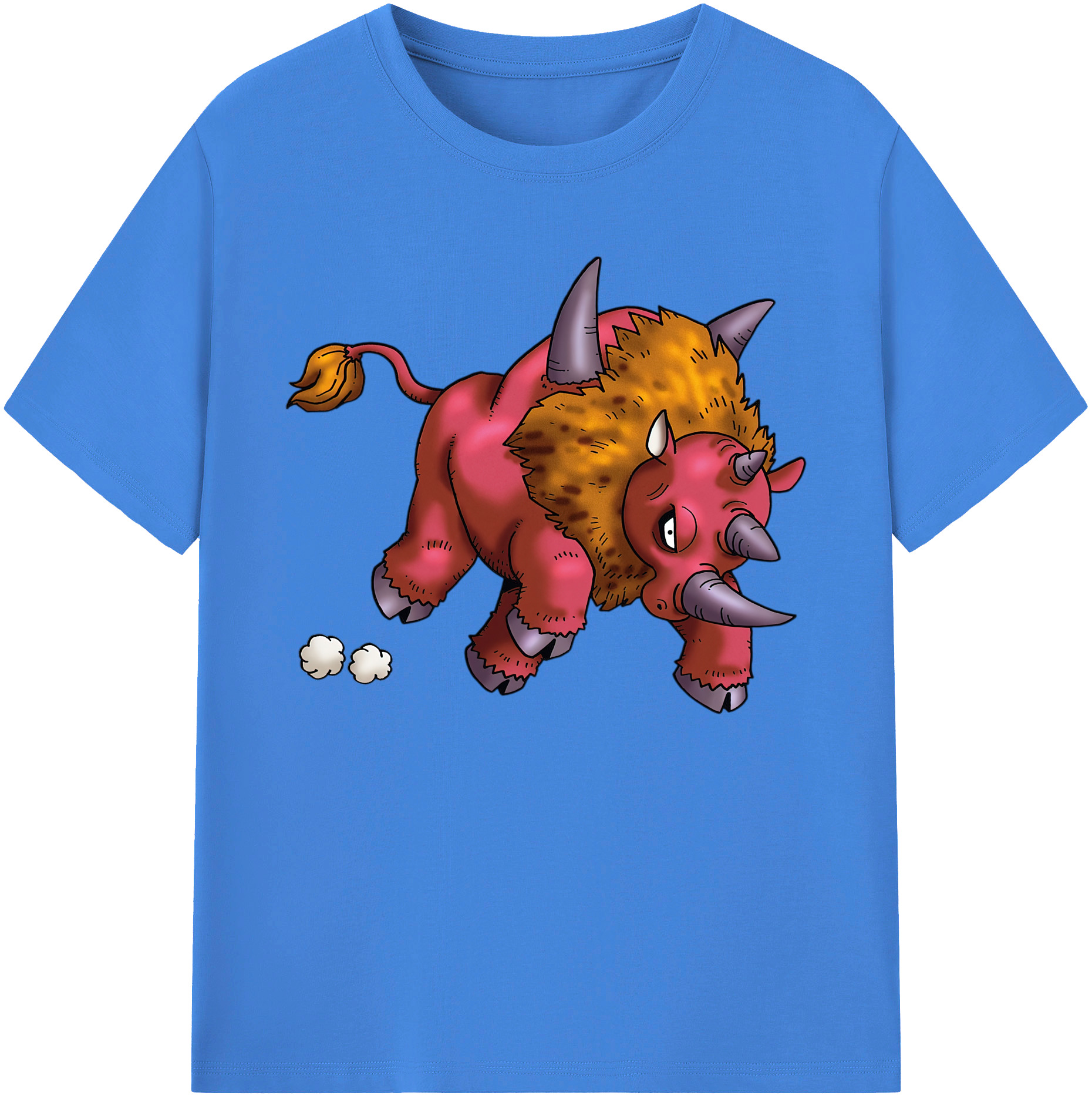 （画像用） ドラゴンクエスト Doragon Kuesuto Dragon Quest 綿100％ メンズ半袖Tシャツ｜肌触りやわらか＆通気性