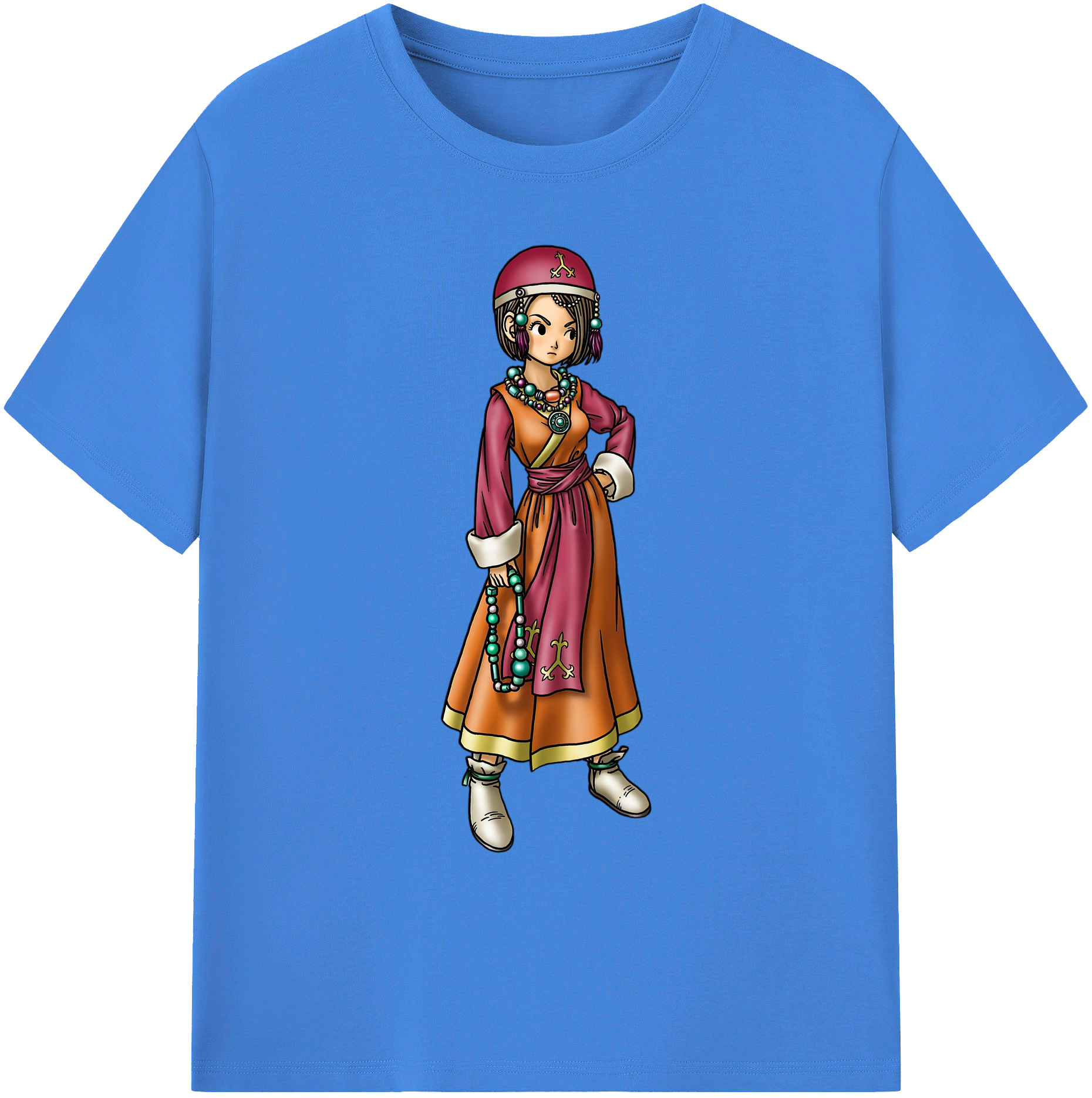 （画像用） ドラゴンクエスト Doragon Kuesuto Dragon Quest 綿100％ メンズ半袖Tシャツ｜肌触りやわらか＆通気性
