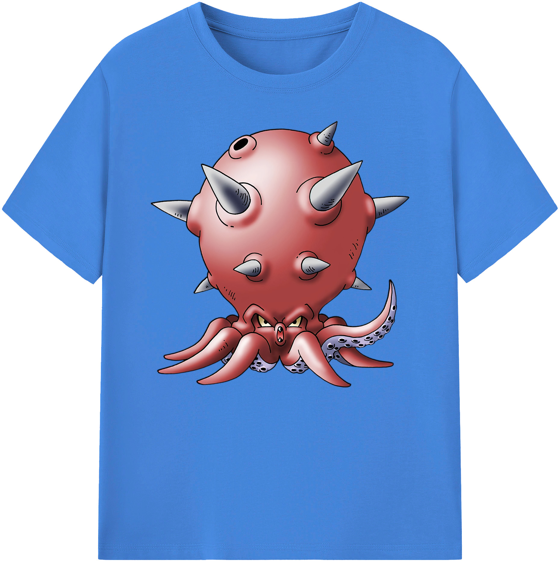（画像用） ドラゴンクエスト Doragon Kuesuto Dragon Quest 綿100％ メンズ半袖Tシャツ｜肌触りやわらか＆通気性
