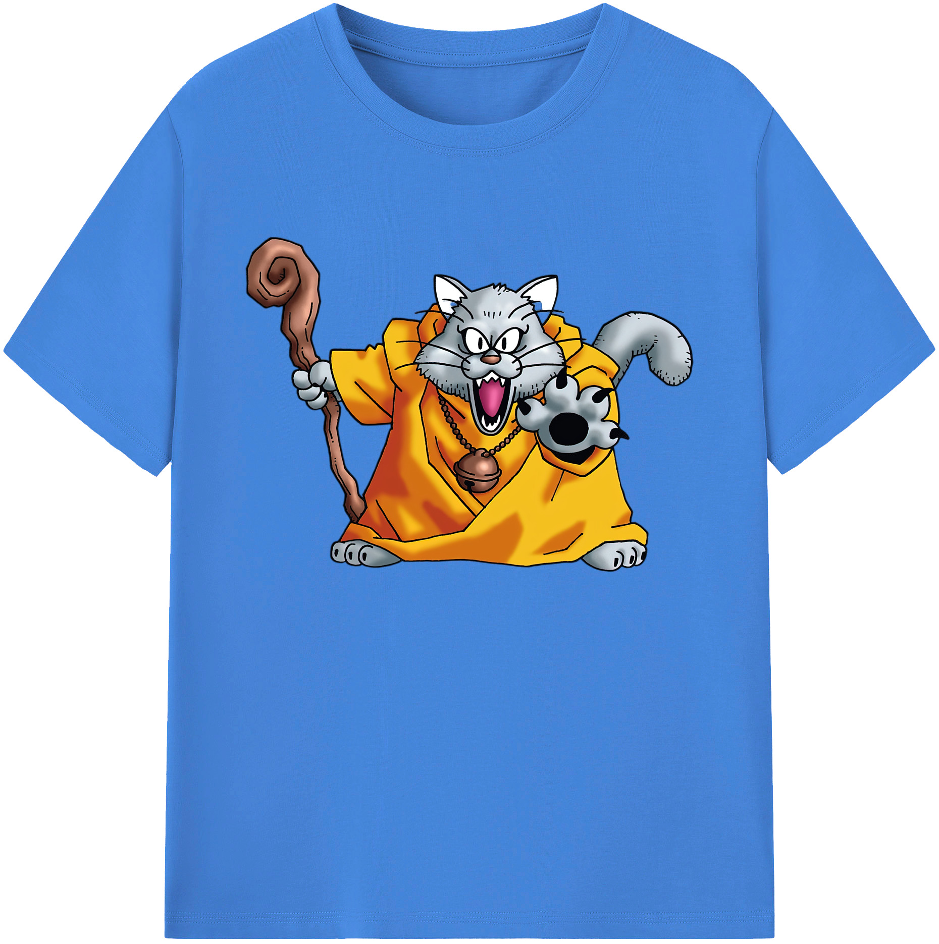 （画像用） ドラゴンクエスト Doragon Kuesuto Dragon Quest 綿100％ メンズ半袖Tシャツ｜肌触りやわらか＆通気性