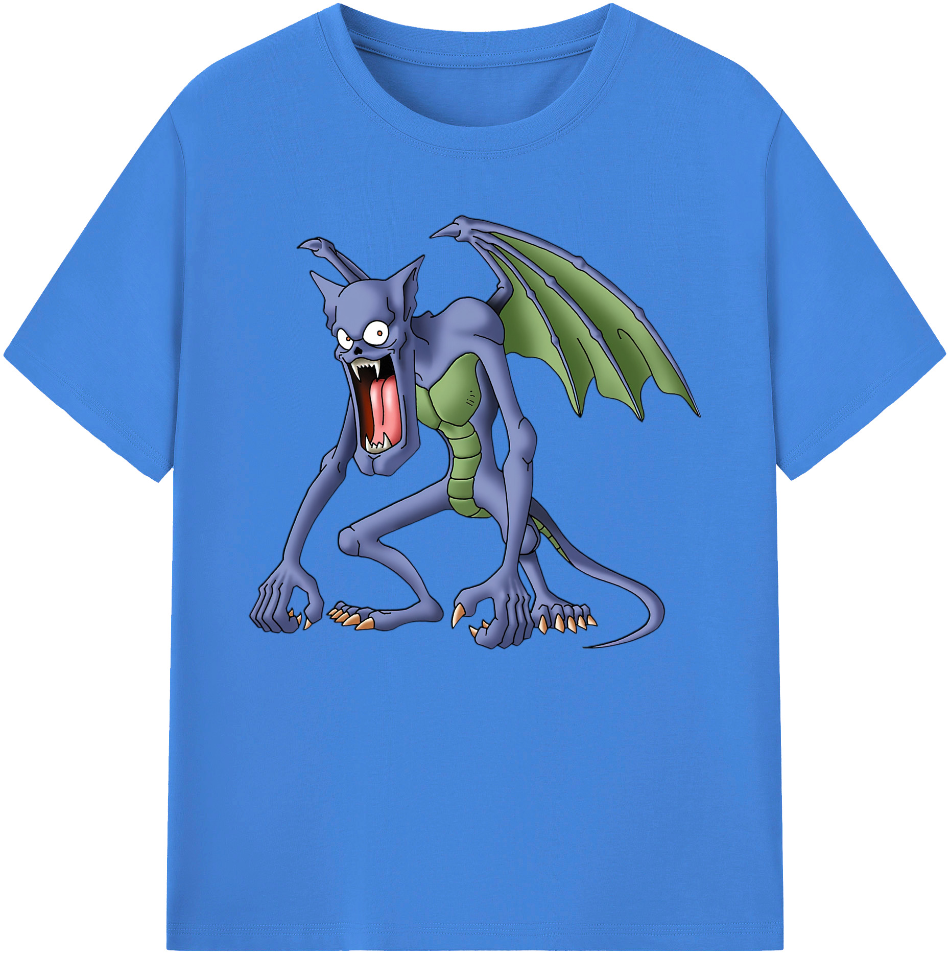 （画像用） ドラゴンクエスト Doragon Kuesuto Dragon Quest 綿100％ メンズ半袖Tシャツ｜肌触りやわらか＆通気性