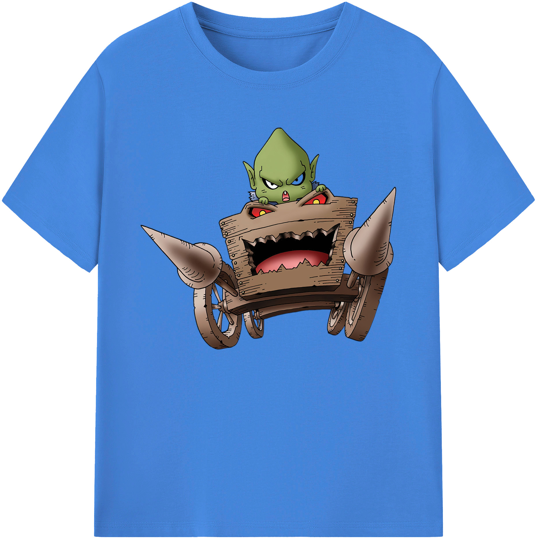 （画像用） ドラゴンクエスト Doragon Kuesuto Dragon Quest 綿100％ メンズ半袖Tシャツ｜肌触りやわらか＆通気性