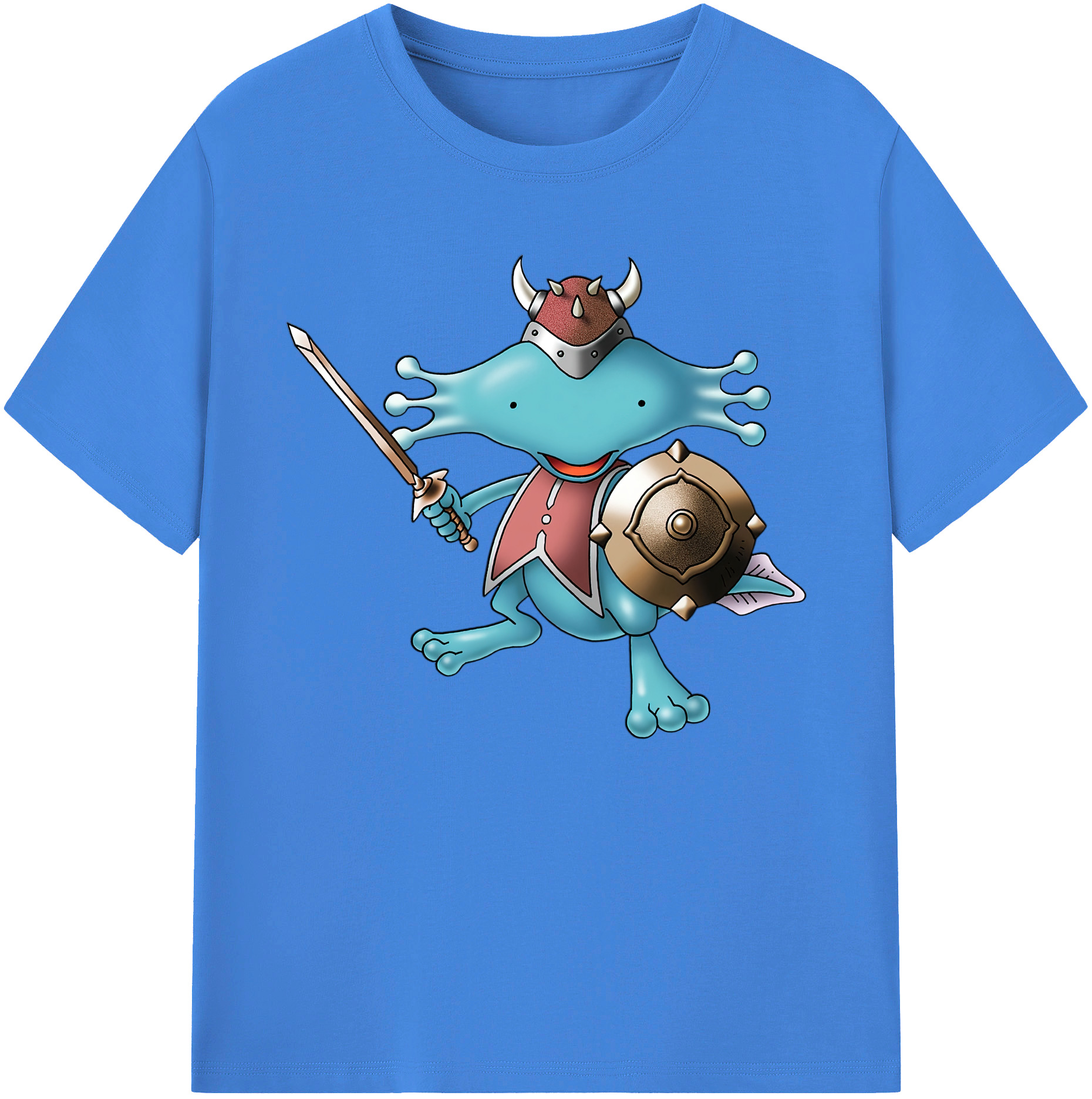 （画像用） ドラゴンクエスト Doragon Kuesuto Dragon Quest 綿100％ メンズ半袖Tシャツ｜肌触りやわらか＆通気性