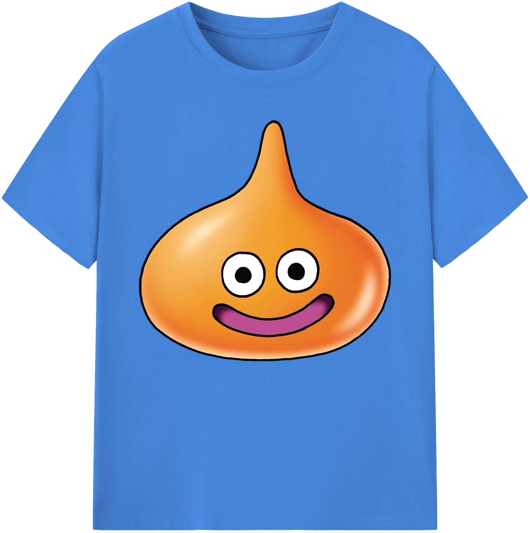 （画像用） ドラゴンクエスト Doragon Kuesuto Dragon Quest 綿100％ メンズ半袖Tシャツ｜肌触りやわらか＆通気性