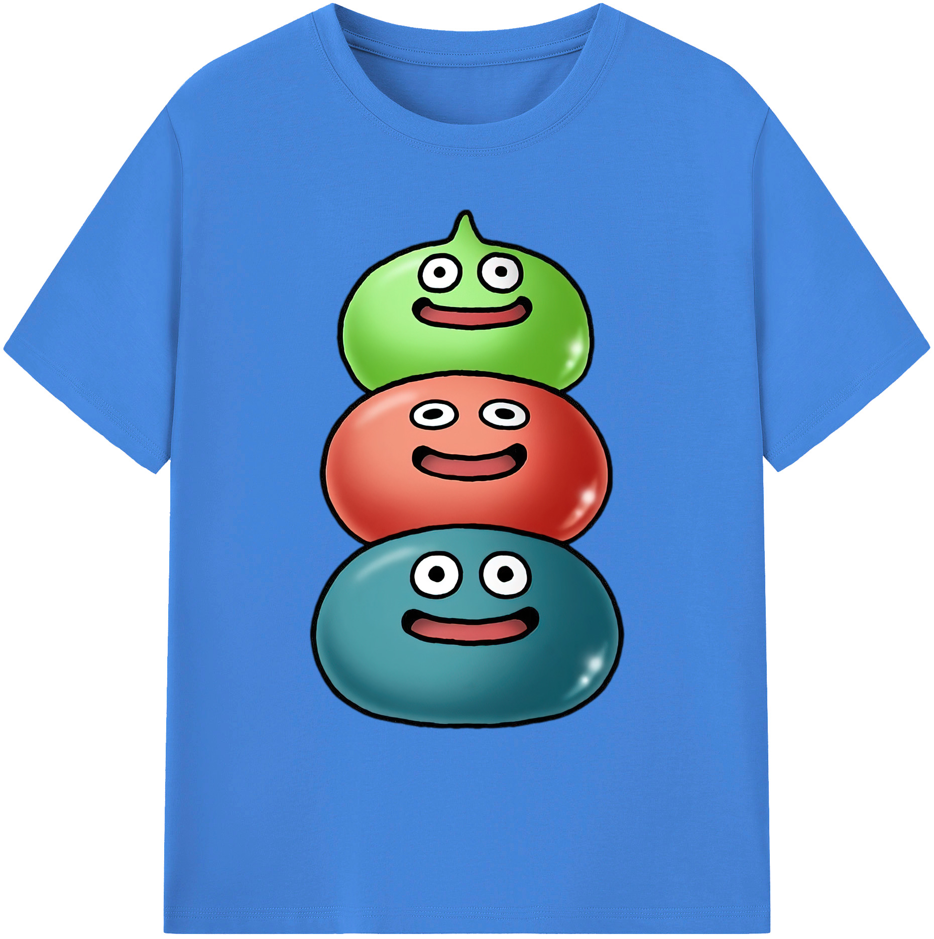 （画像用） ドラゴンクエスト Doragon Kuesuto Dragon Quest 綿100％ メンズ半袖Tシャツ｜肌触りやわらか＆通気性