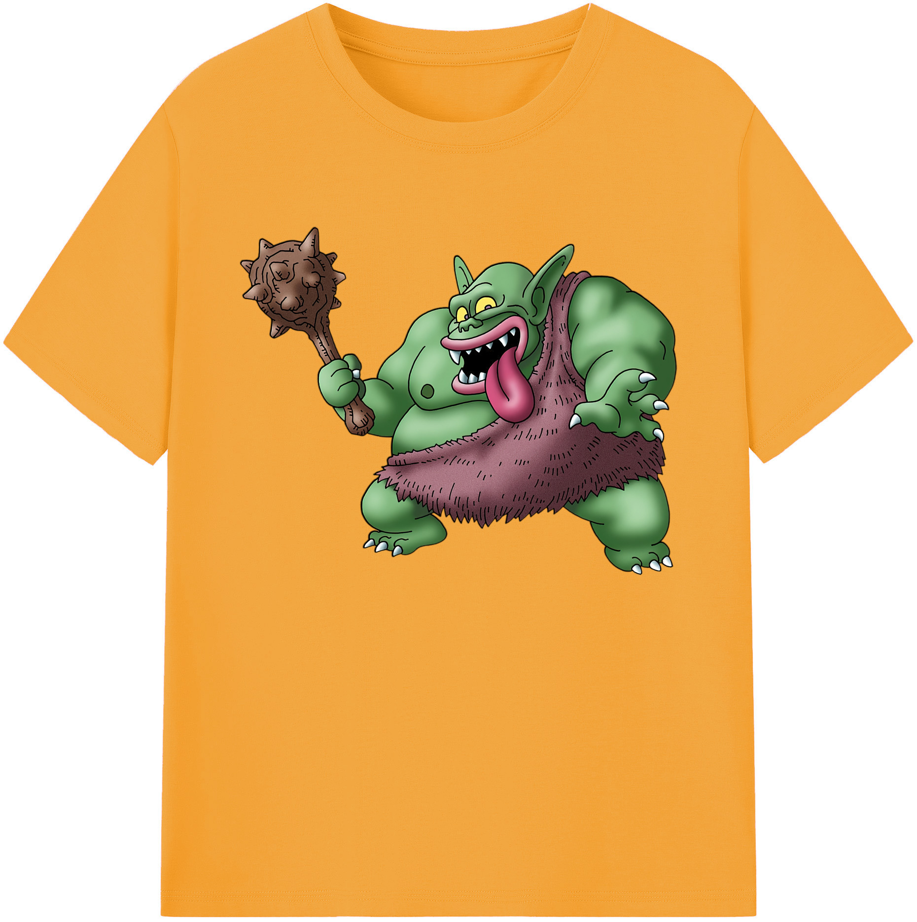 （画像用） ドラゴンクエスト Doragon Kuesuto Dragon Quest 綿100％ メンズ半袖Tシャツ｜肌触りやわらか＆通気性