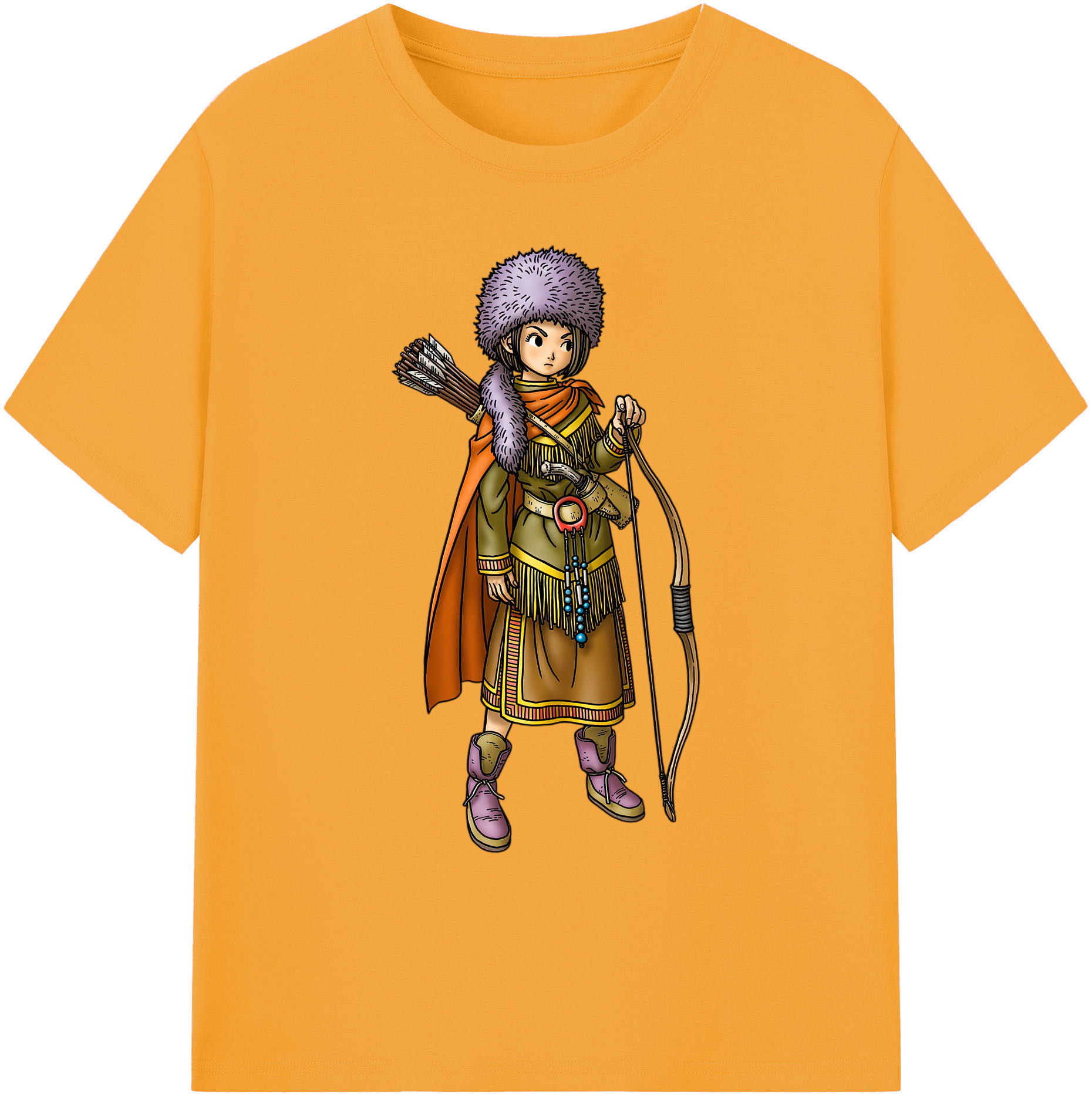 （画像用） ドラゴンクエスト Doragon Kuesuto Dragon Quest 綿100％ メンズ半袖Tシャツ｜肌触りやわらか＆通気性