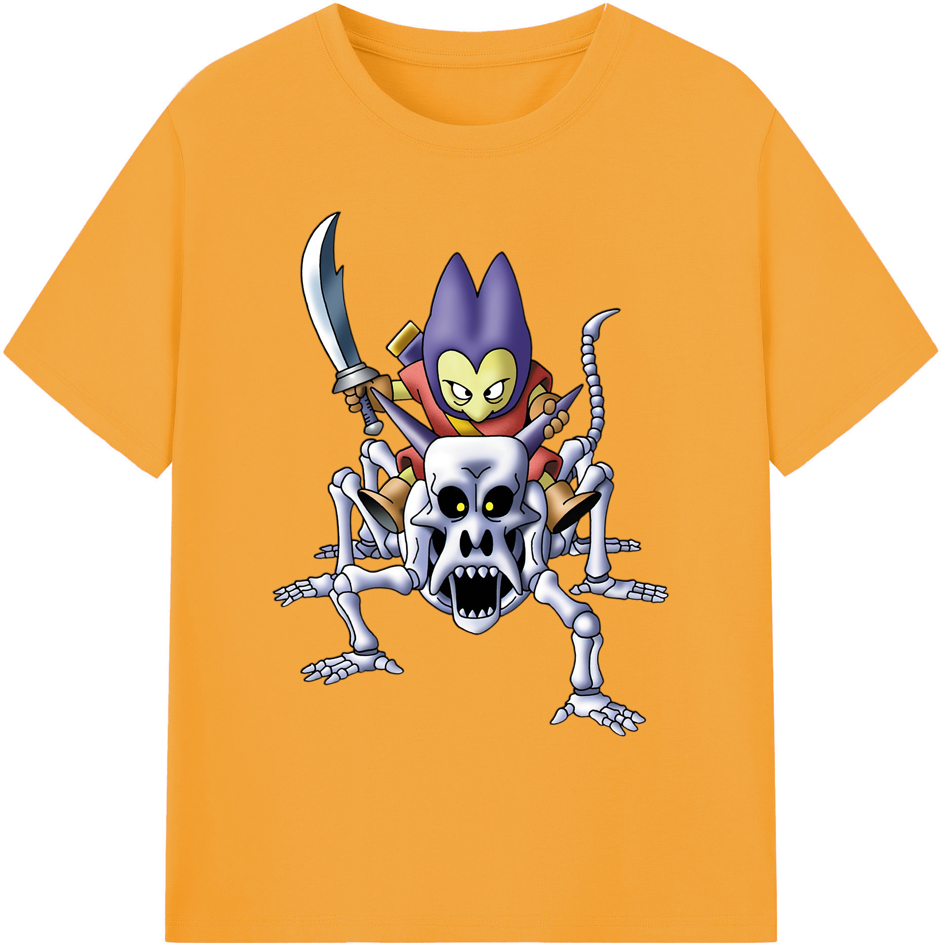 （画像用） ドラゴンクエスト Doragon Kuesuto Dragon Quest 綿100％ メンズ半袖Tシャツ｜肌触りやわらか＆通気性