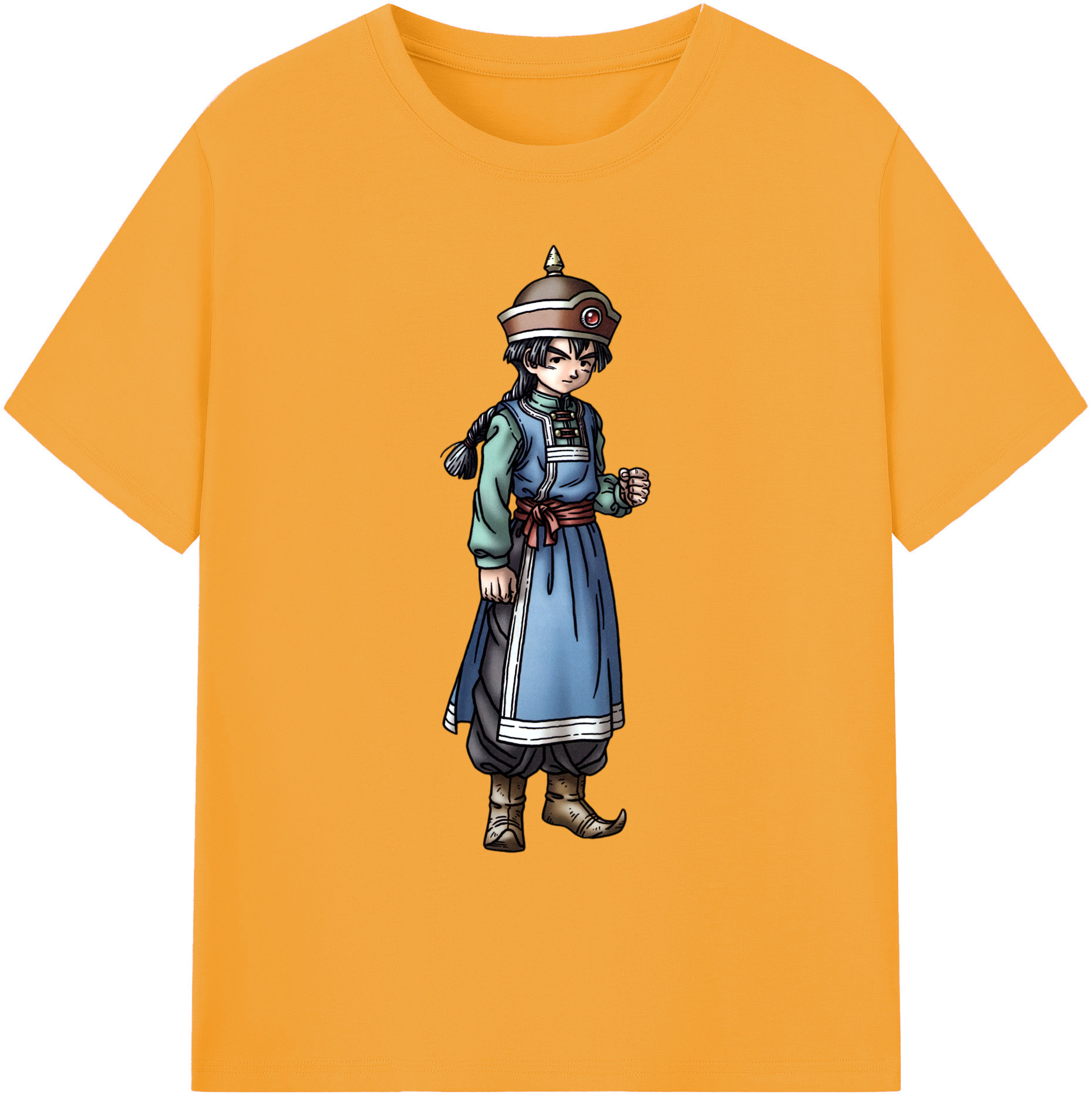 （画像用） ドラゴンクエスト Doragon Kuesuto Dragon Quest 綿100％ メンズ半袖Tシャツ｜肌触りやわらか＆通気性