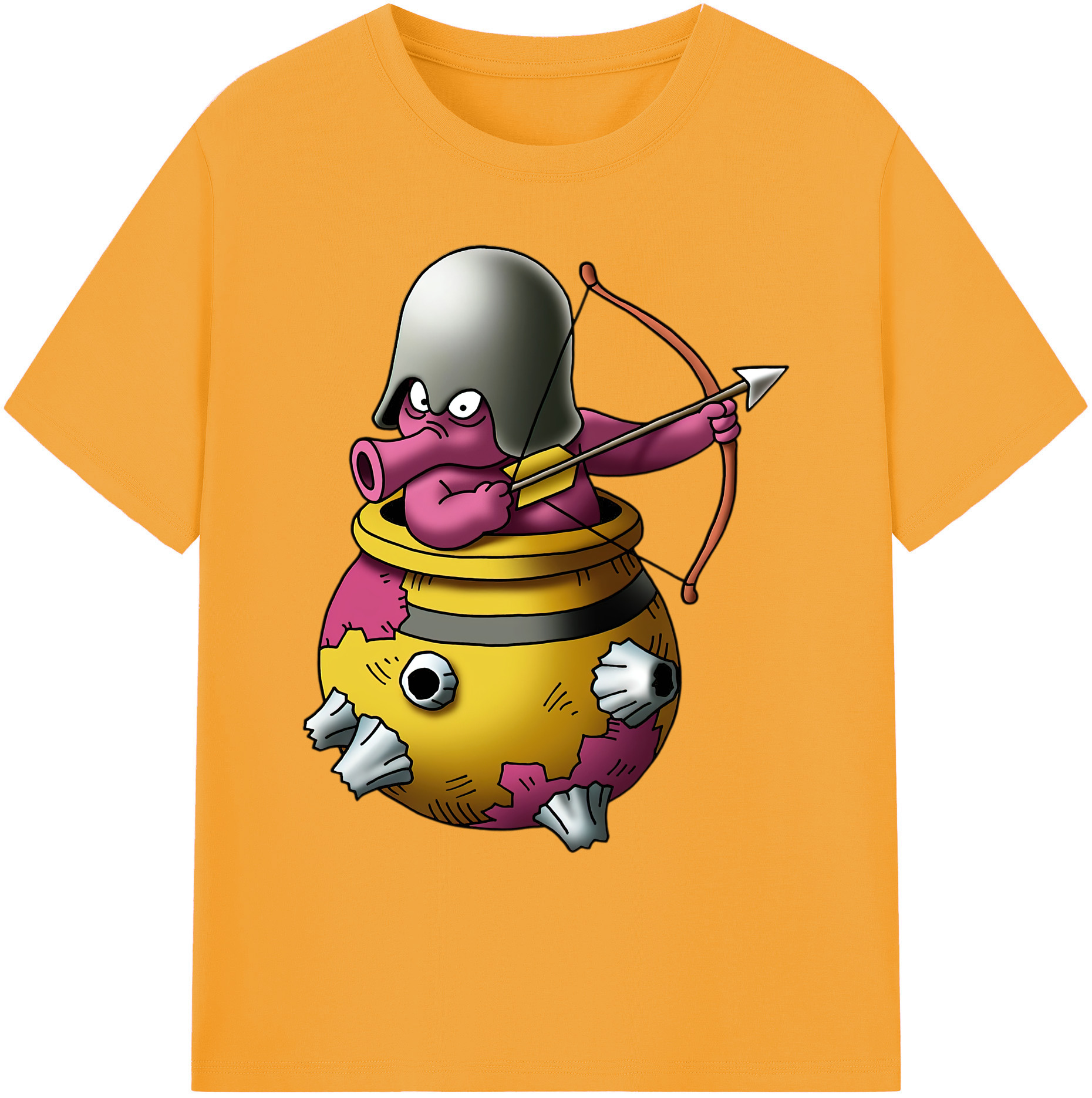 （画像用） ドラゴンクエスト Doragon Kuesuto Dragon Quest 綿100％ メンズ半袖Tシャツ｜肌触りやわらか＆通気性