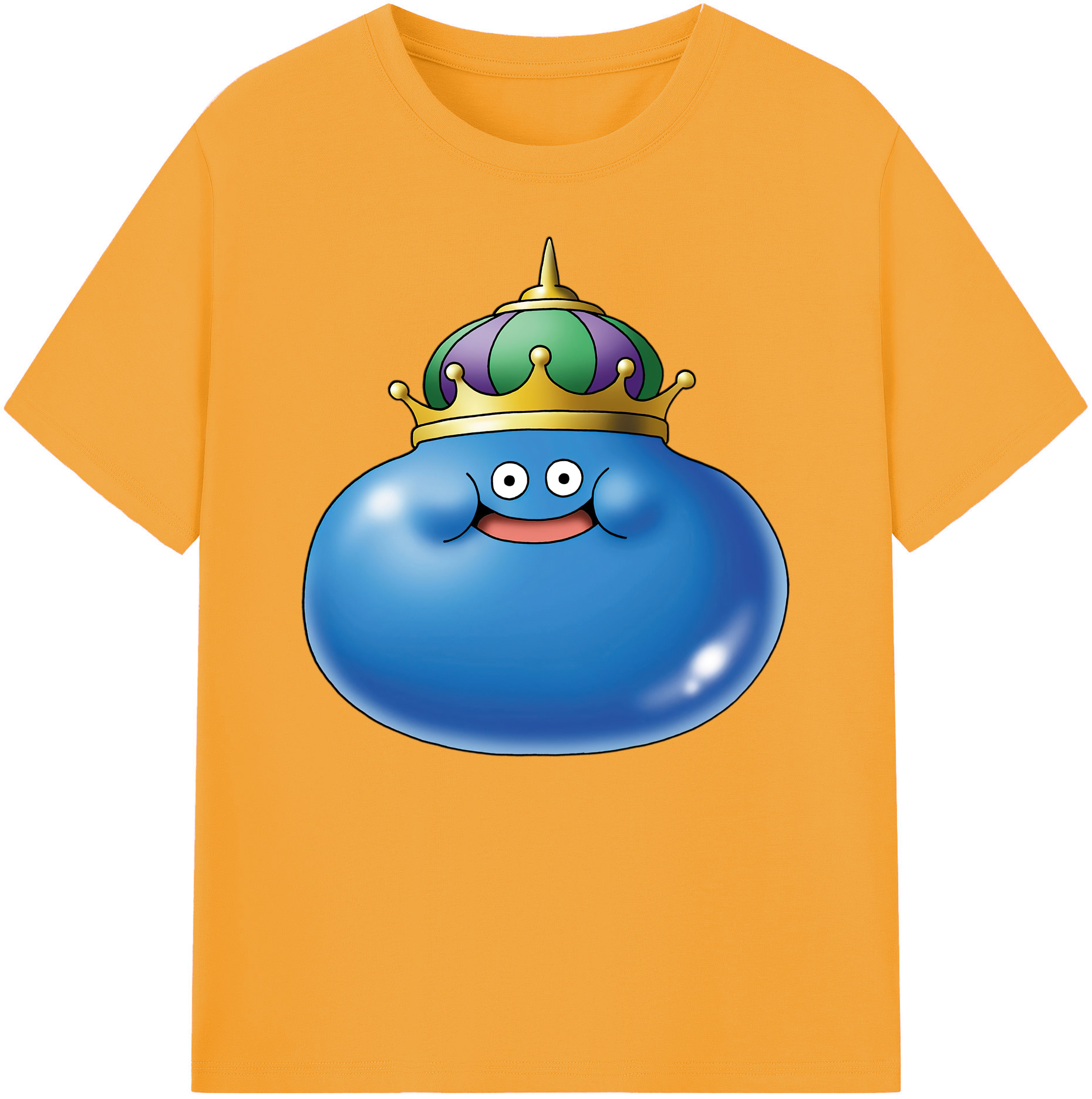 （画像用） ドラゴンクエスト Doragon Kuesuto Dragon Quest 綿100％ メンズ半袖Tシャツ｜肌触りやわらか＆通気性