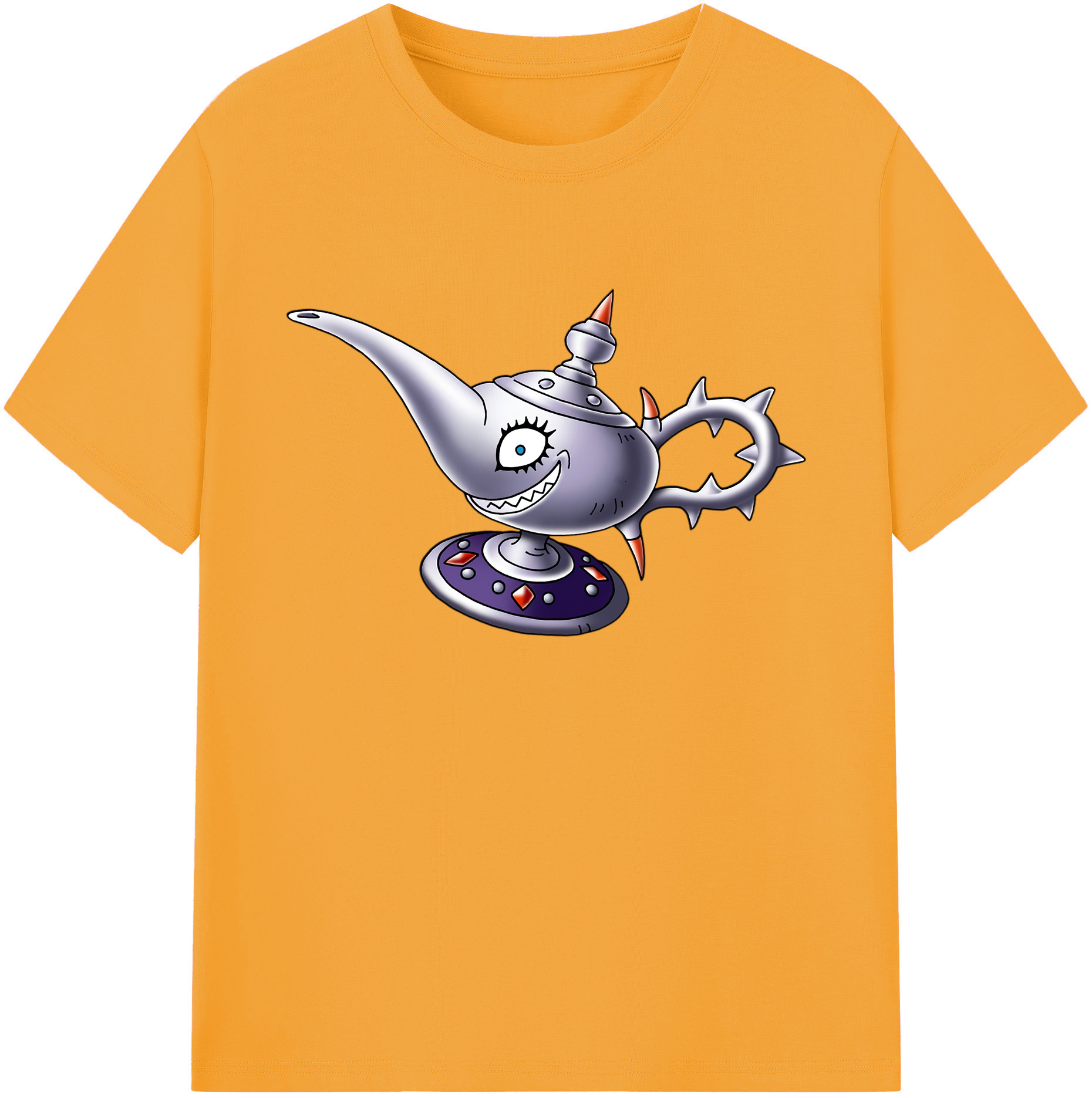 （画像用） ドラゴンクエスト Doragon Kuesuto Dragon Quest 綿100％ メンズ半袖Tシャツ｜肌触りやわらか＆通気性