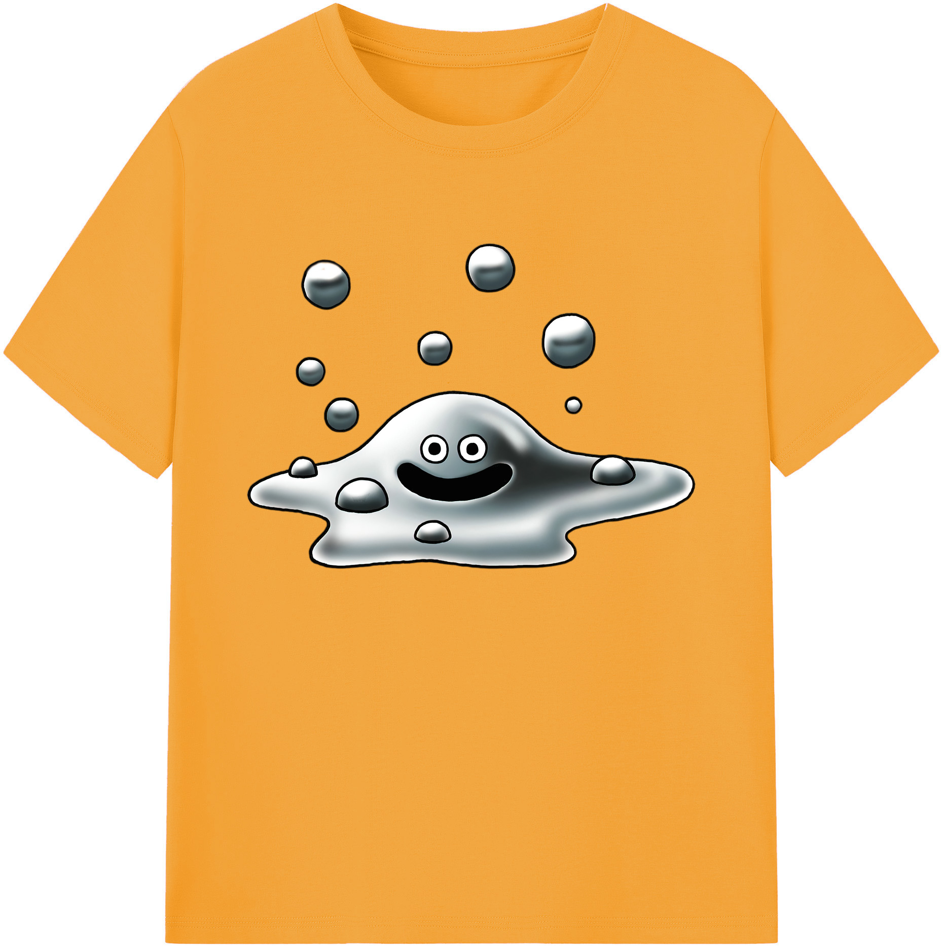 （画像用） ドラゴンクエスト Doragon Kuesuto Dragon Quest 綿100％ メンズ半袖Tシャツ｜肌触りやわらか＆通気性