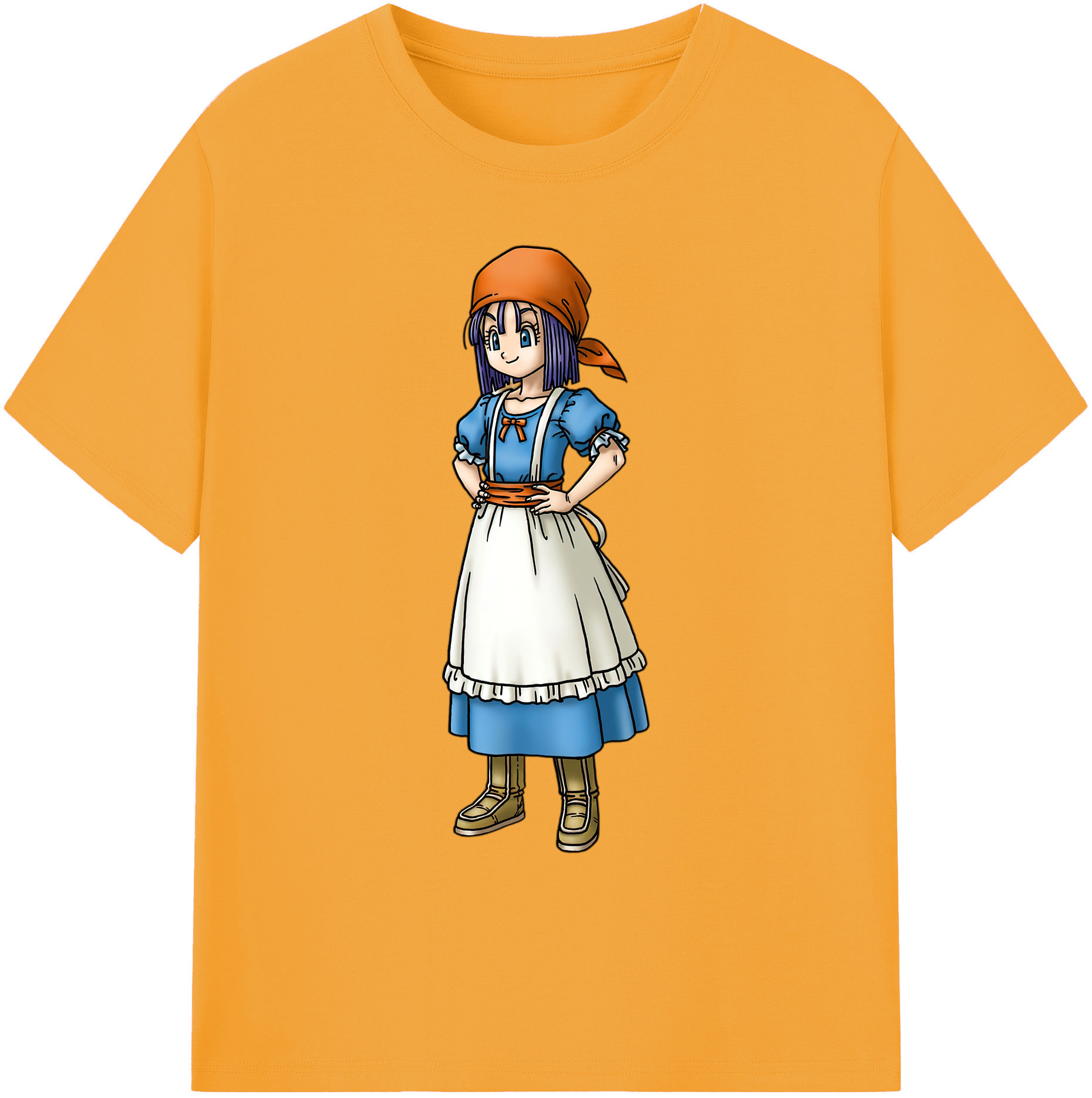 （画像用） ドラゴンクエスト Doragon Kuesuto Dragon Quest 綿100％ メンズ半袖Tシャツ｜肌触りやわらか＆通気性