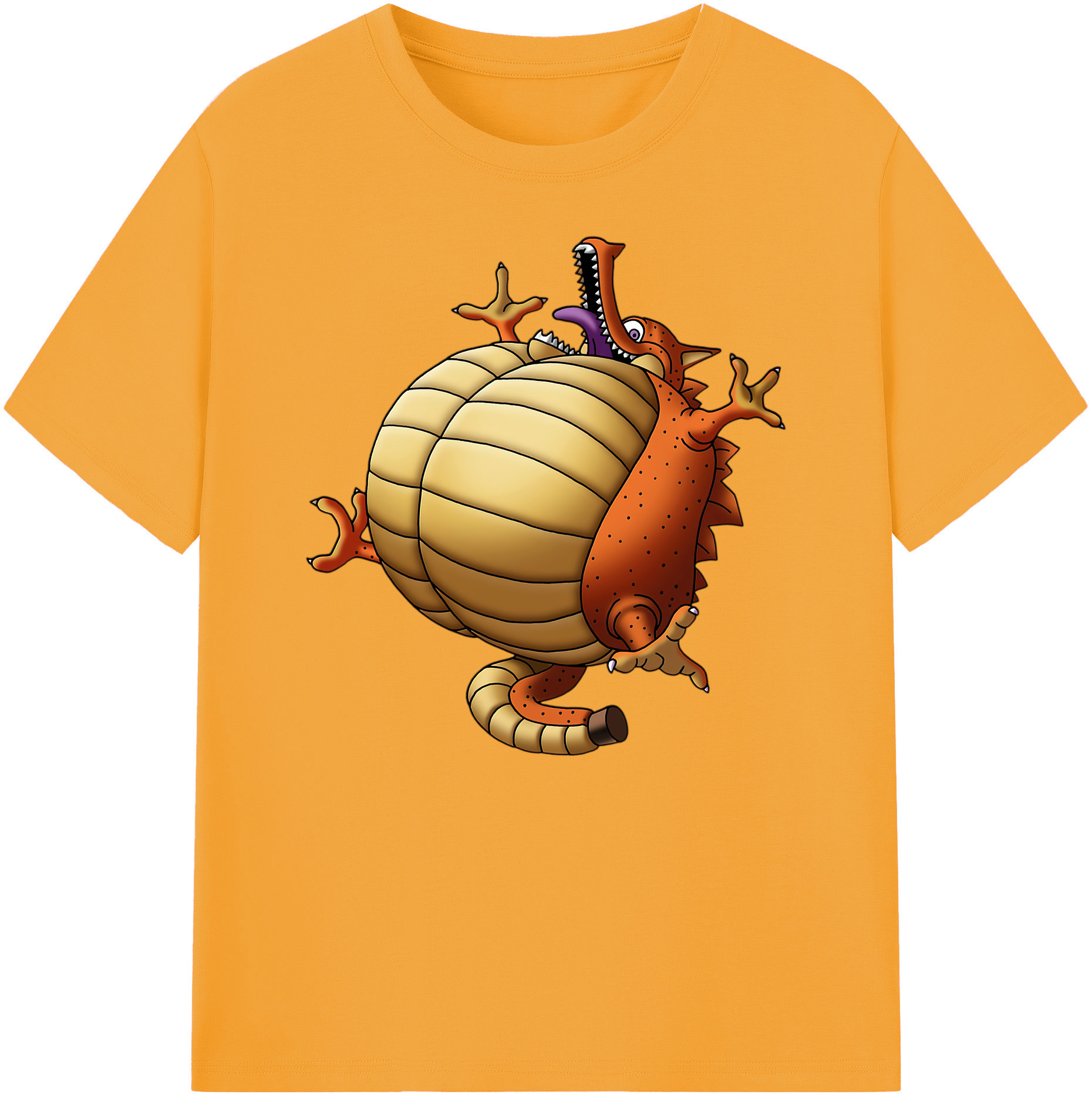 （画像用） ドラゴンクエスト Doragon Kuesuto Dragon Quest 綿100％ メンズ半袖Tシャツ｜肌触りやわらか＆通気性