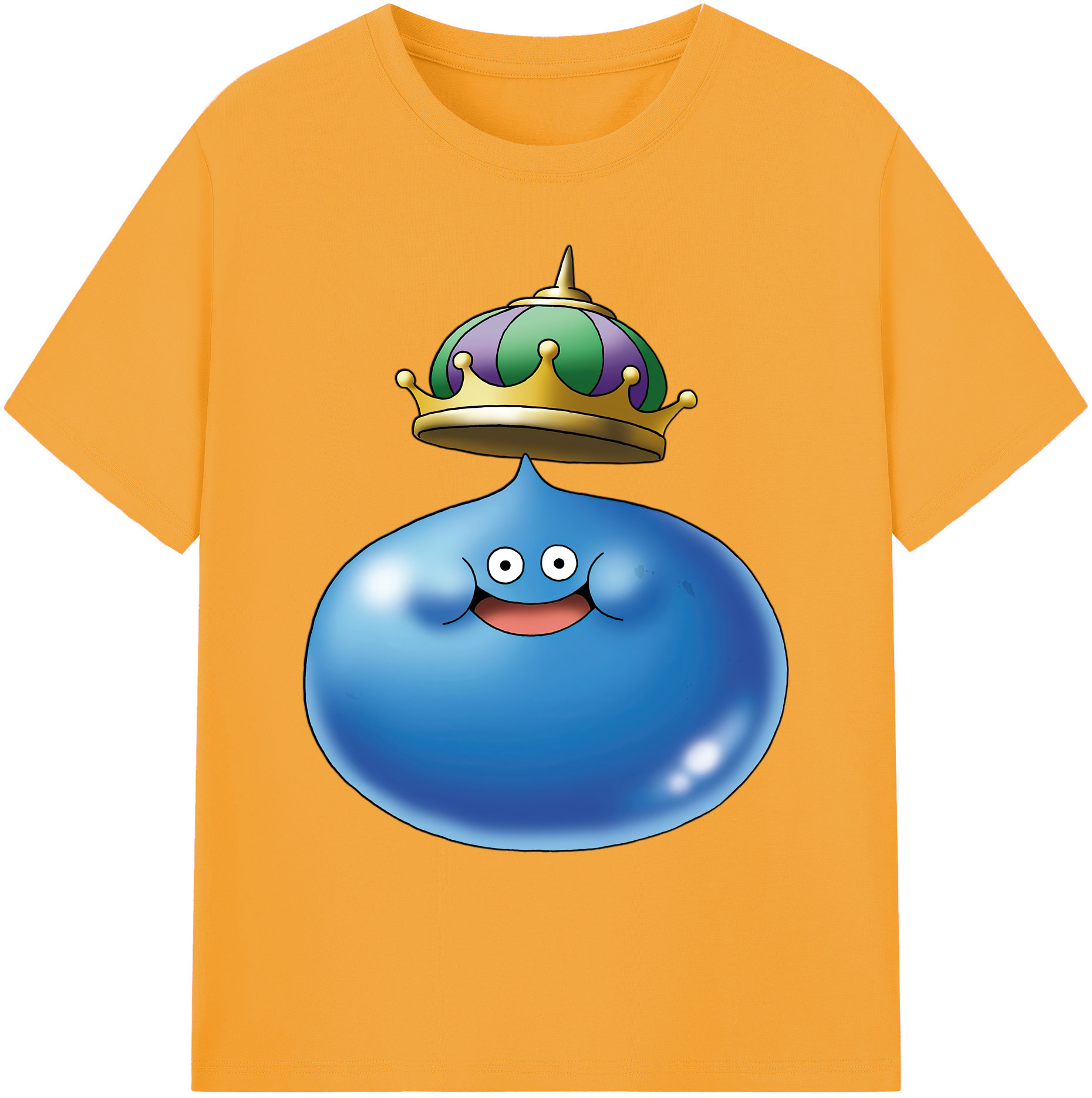 （画像用） ドラゴンクエスト Doragon Kuesuto Dragon Quest 綿100％ メンズ半袖Tシャツ｜肌触りやわらか＆通気性