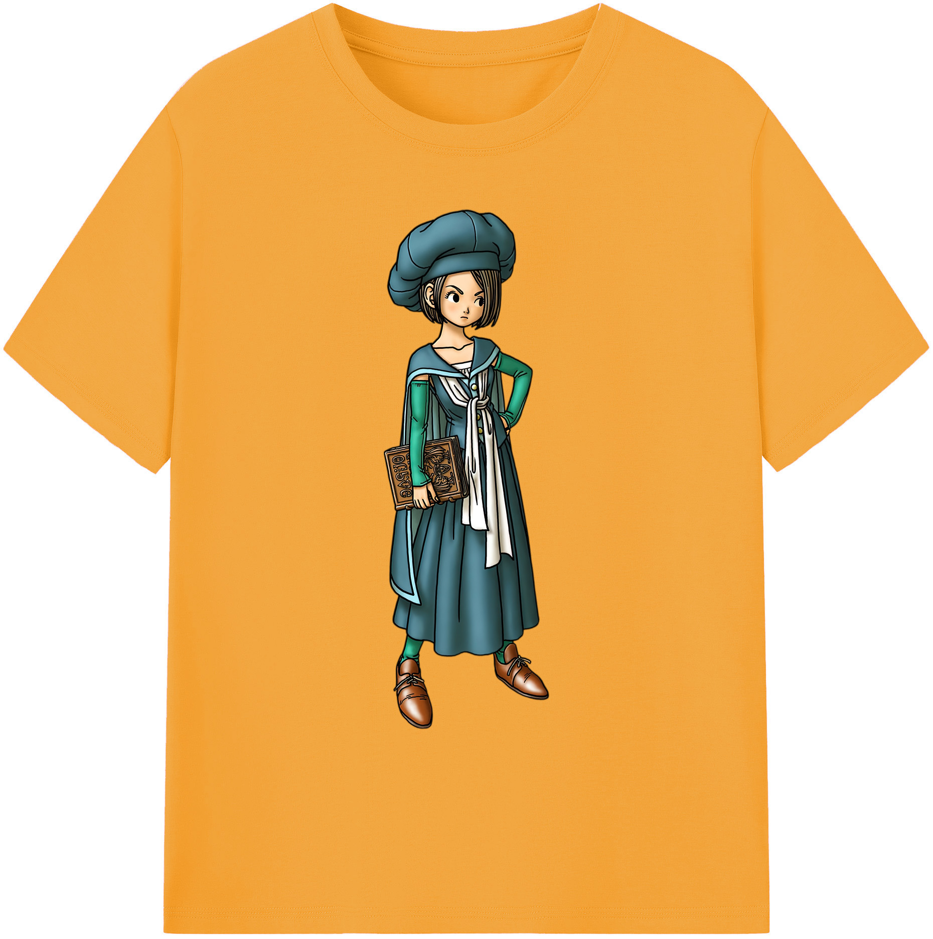 （画像用） ドラゴンクエスト Doragon Kuesuto Dragon Quest 綿100％ メンズ半袖Tシャツ｜肌触りやわらか＆通気性