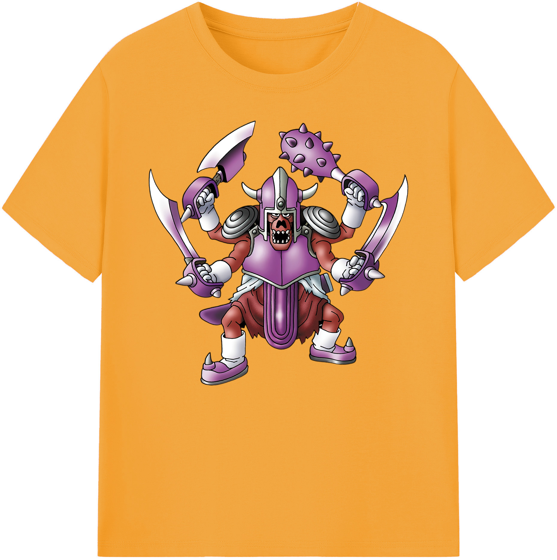 （画像用） ドラゴンクエスト Doragon Kuesuto Dragon Quest 綿100％ メンズ半袖Tシャツ｜肌触りやわらか＆通気性