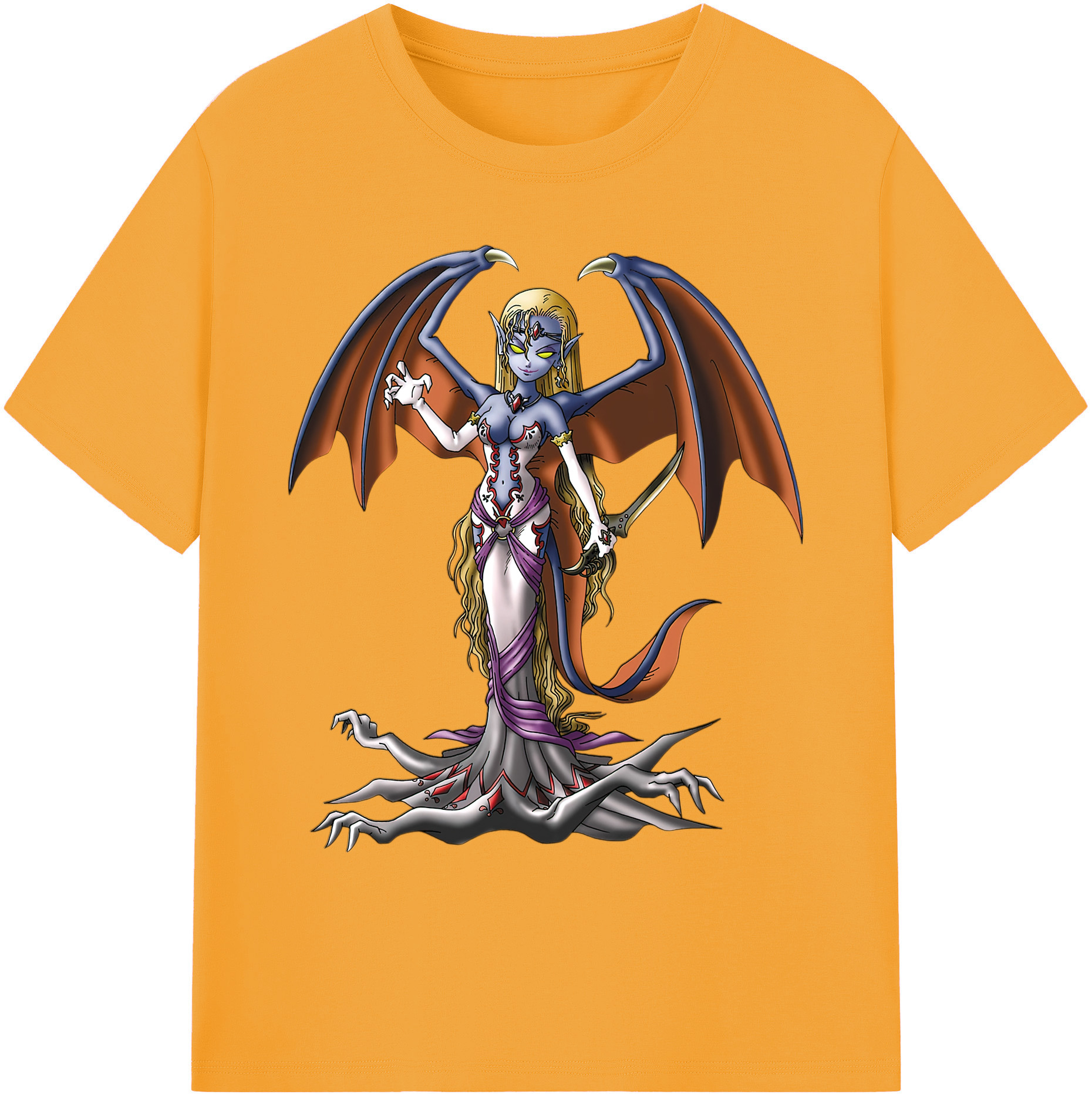 （画像用） ドラゴンクエスト Doragon Kuesuto Dragon Quest 綿100％ メンズ半袖Tシャツ｜肌触りやわらか＆通気性