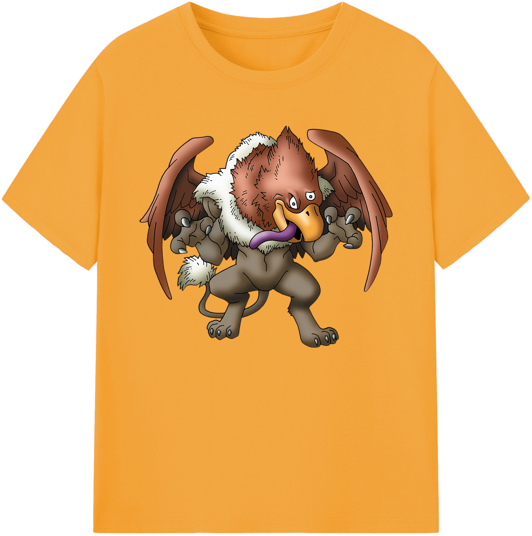 （画像用） ドラゴンクエスト Doragon Kuesuto Dragon Quest 綿100％ メンズ半袖Tシャツ｜肌触りやわらか＆通気性