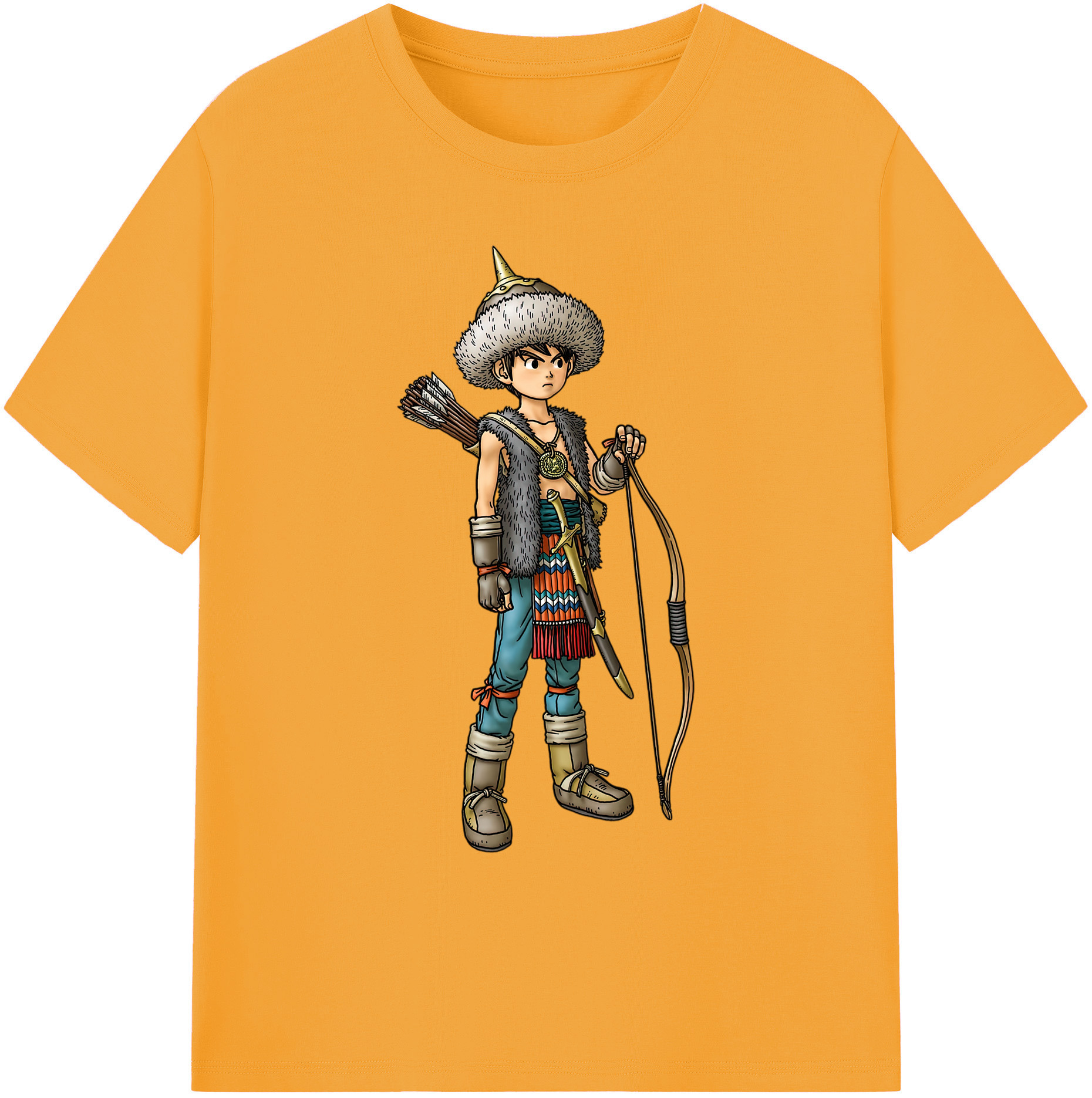 （画像用） ドラゴンクエスト Doragon Kuesuto Dragon Quest 綿100％ メンズ半袖Tシャツ｜肌触りやわらか＆通気性