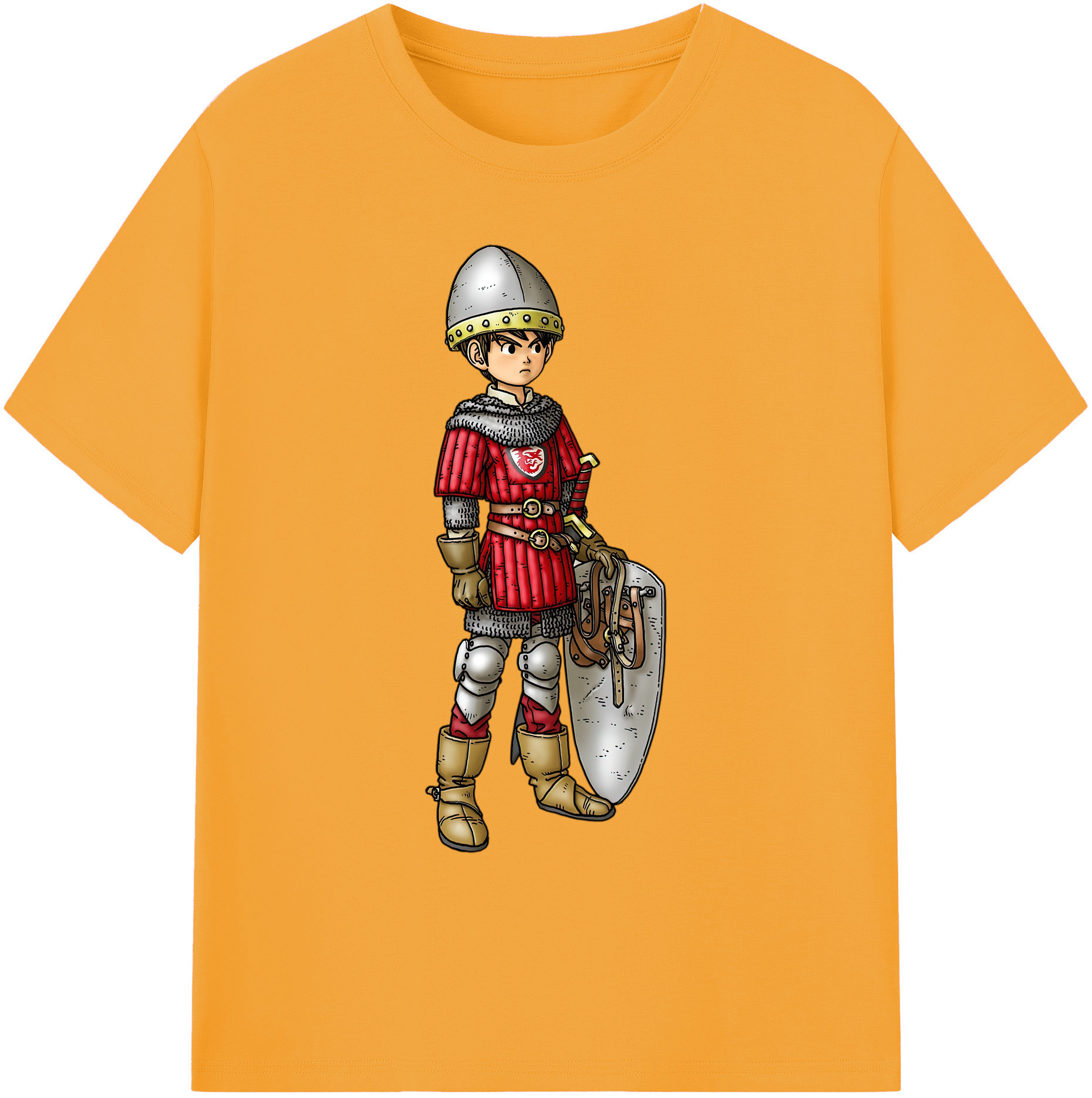 （画像用） ドラゴンクエスト Doragon Kuesuto Dragon Quest 綿100％ メンズ半袖Tシャツ｜肌触りやわらか＆通気性
