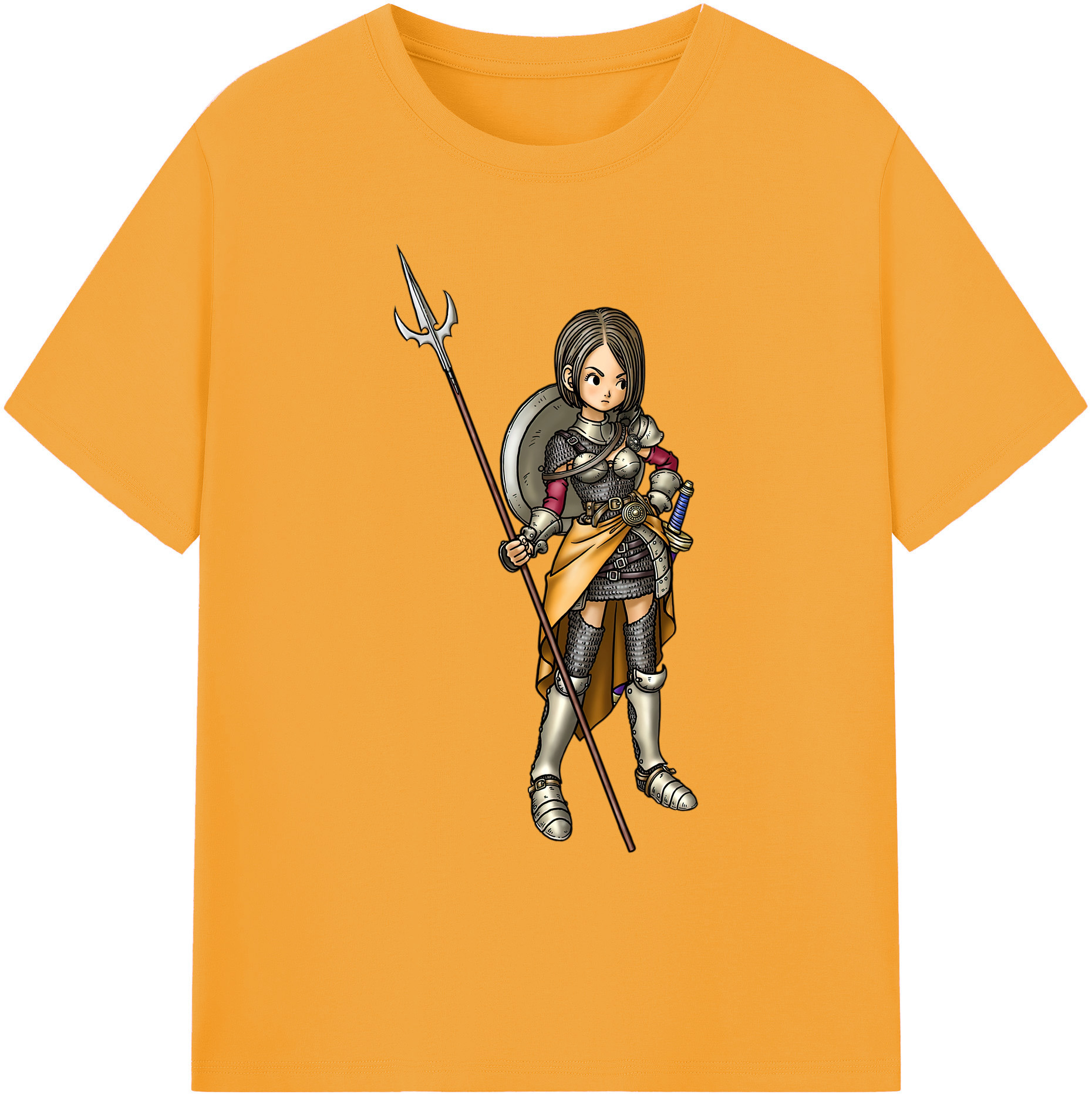 （画像用） ドラゴンクエスト Doragon Kuesuto Dragon Quest 綿100％ メンズ半袖Tシャツ｜肌触りやわらか＆通気性
