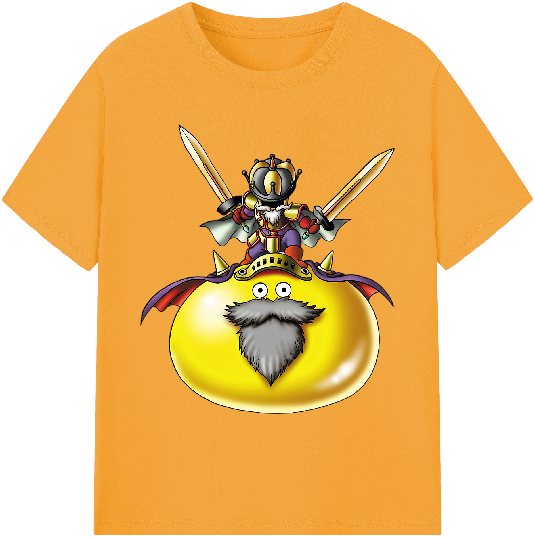 （画像用） ドラゴンクエスト Doragon Kuesuto Dragon Quest 綿100％ メンズ半袖Tシャツ｜肌触りやわらか＆通気性