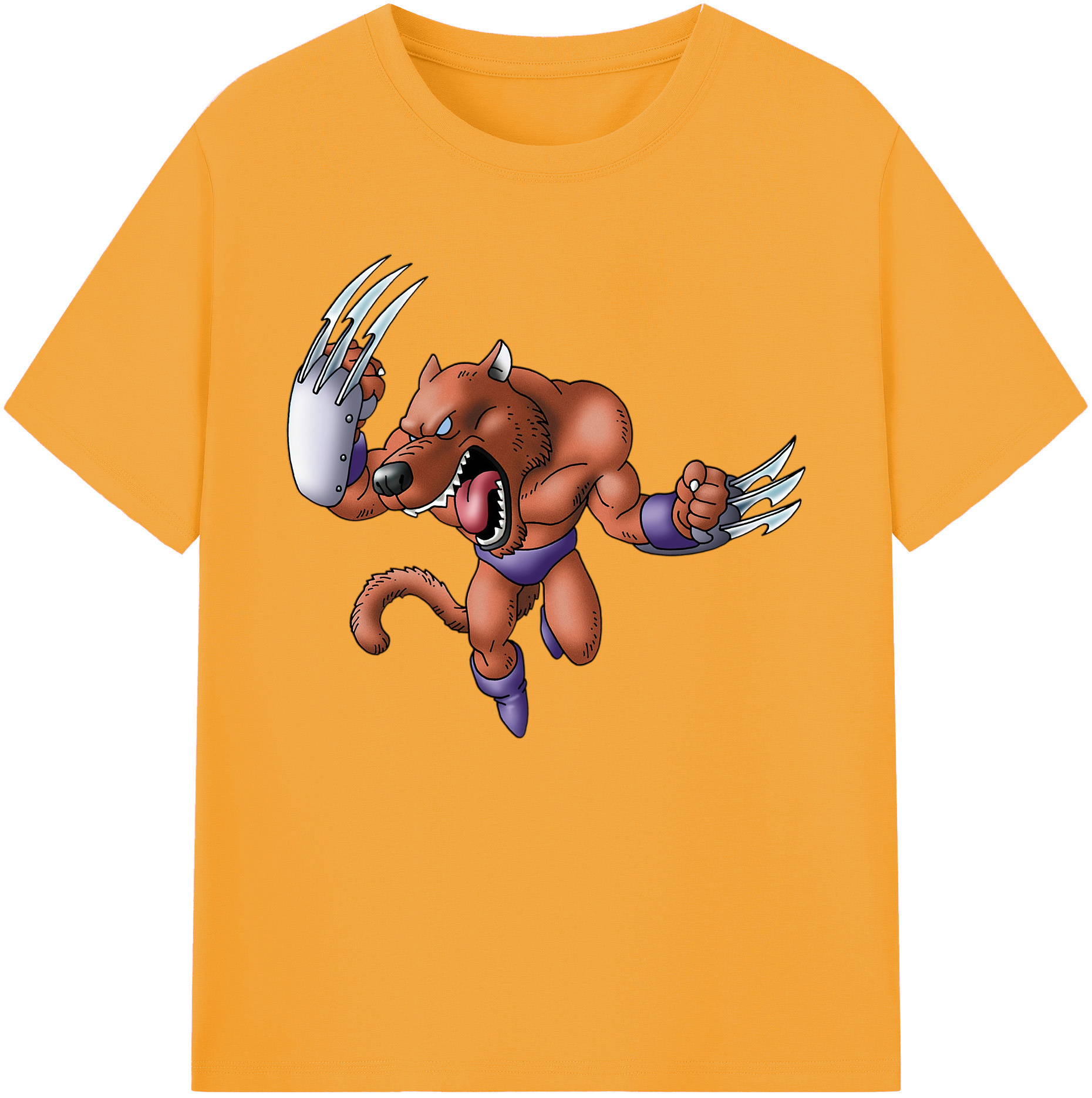 （画像用） ドラゴンクエスト Doragon Kuesuto Dragon Quest 綿100％ メンズ半袖Tシャツ｜肌触りやわらか＆通気性