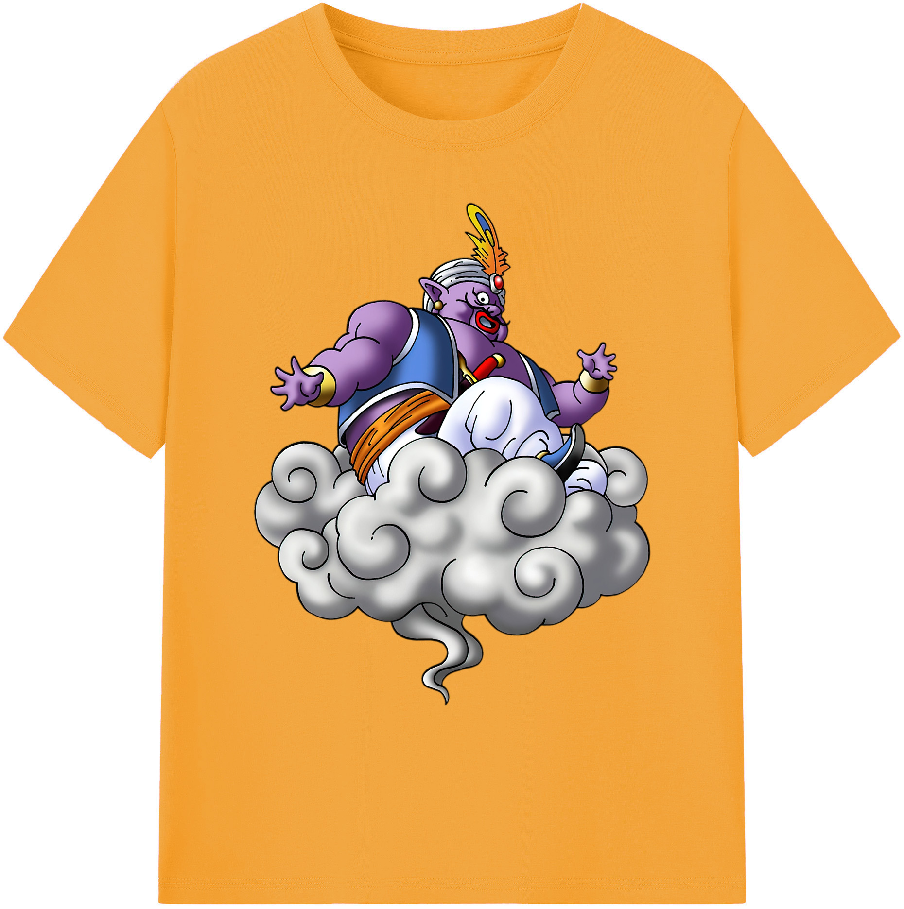 （画像用） ドラゴンクエスト Doragon Kuesuto Dragon Quest 綿100％ メンズ半袖Tシャツ｜肌触りやわらか＆通気性