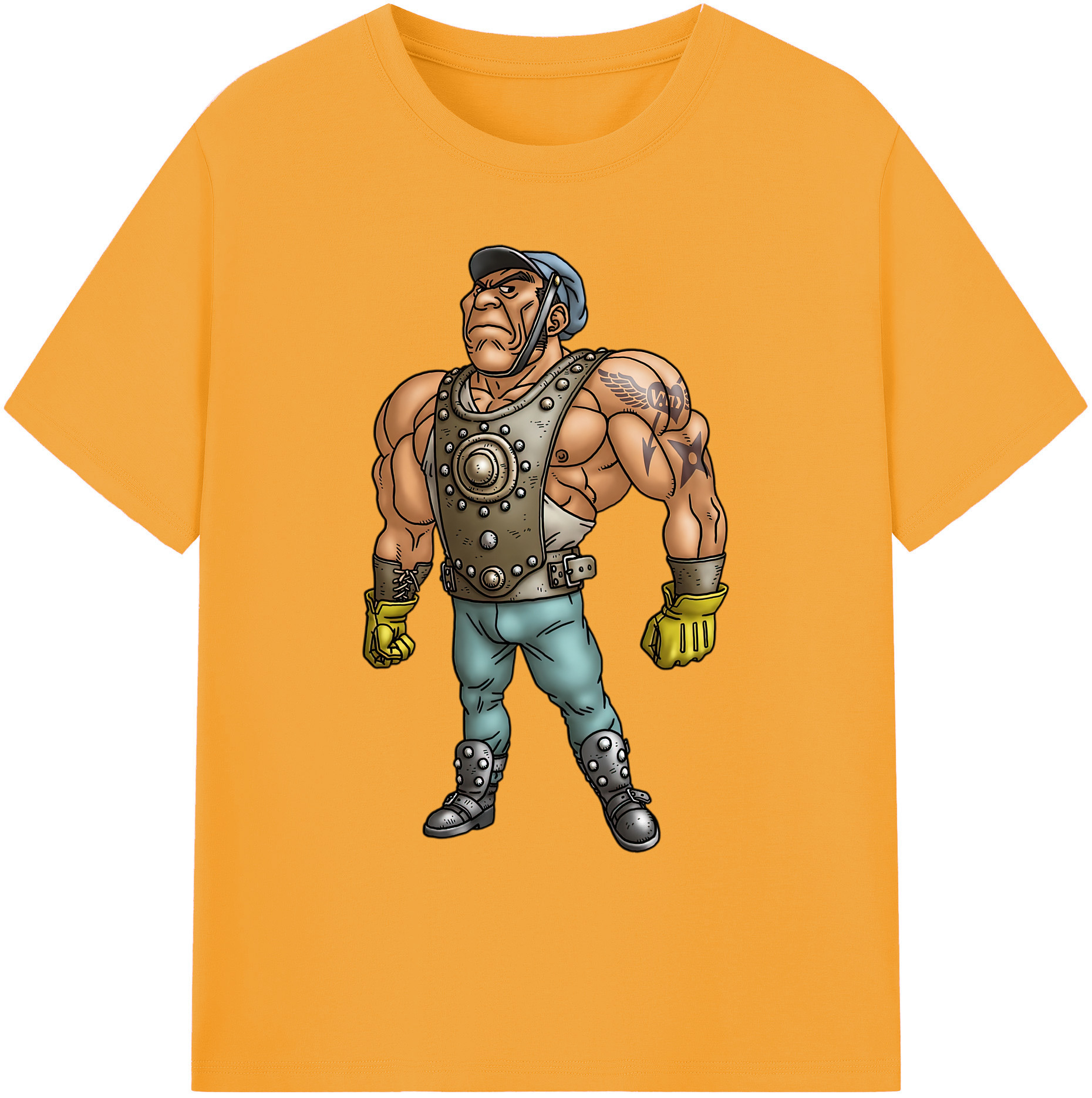 （画像用） ドラゴンクエスト Doragon Kuesuto Dragon Quest 綿100％ メンズ半袖Tシャツ｜肌触りやわらか＆通気性