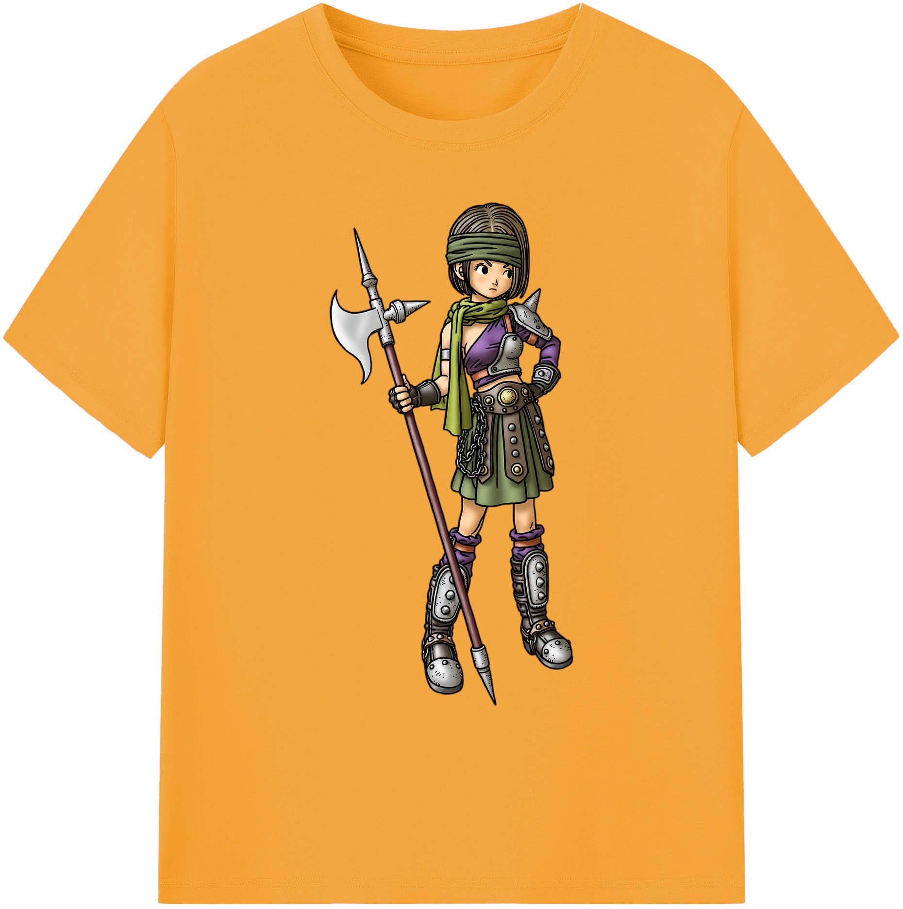 （画像用） ドラゴンクエスト Doragon Kuesuto Dragon Quest 綿100％ メンズ半袖Tシャツ｜肌触りやわらか＆通気性
