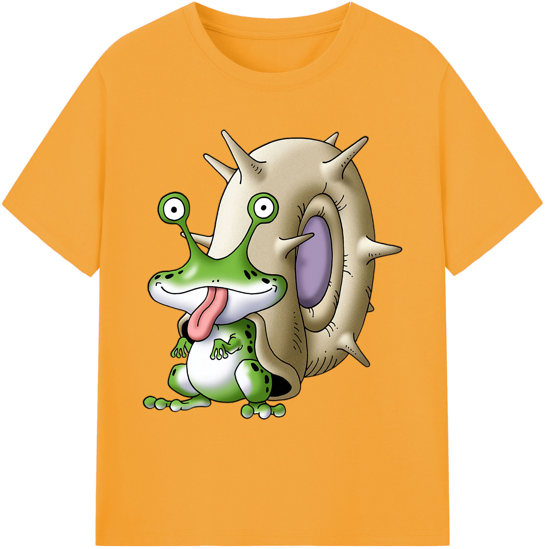 （画像用） ドラゴンクエスト Doragon Kuesuto Dragon Quest 綿100％ メンズ半袖Tシャツ｜肌触りやわらか＆通気性